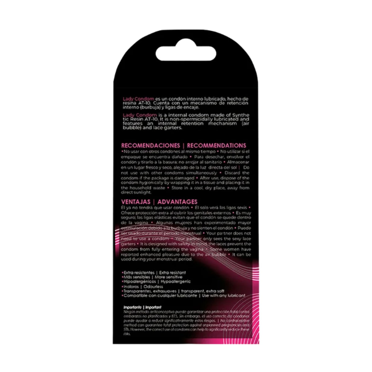 Uniq Lady Kondome für Frauen 3er Pack
