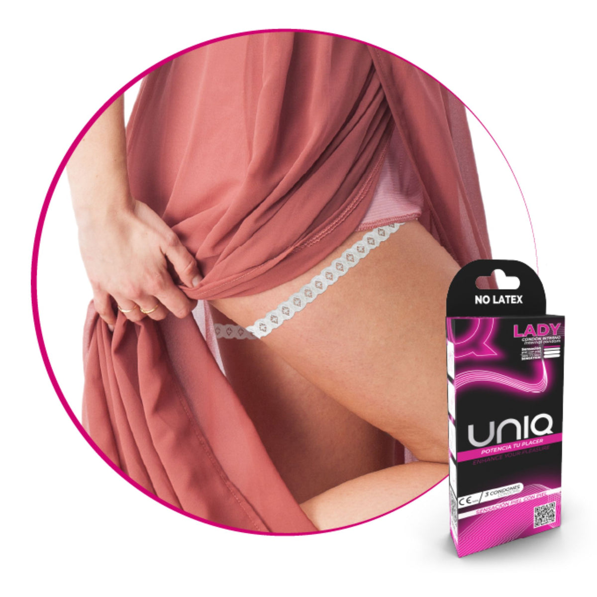 Uniq Lady Kondome für Frauen 3er Pack
