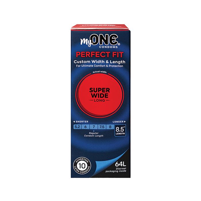 My One Super Wide & Long Box 10 | WorldCondoms Hauptbild