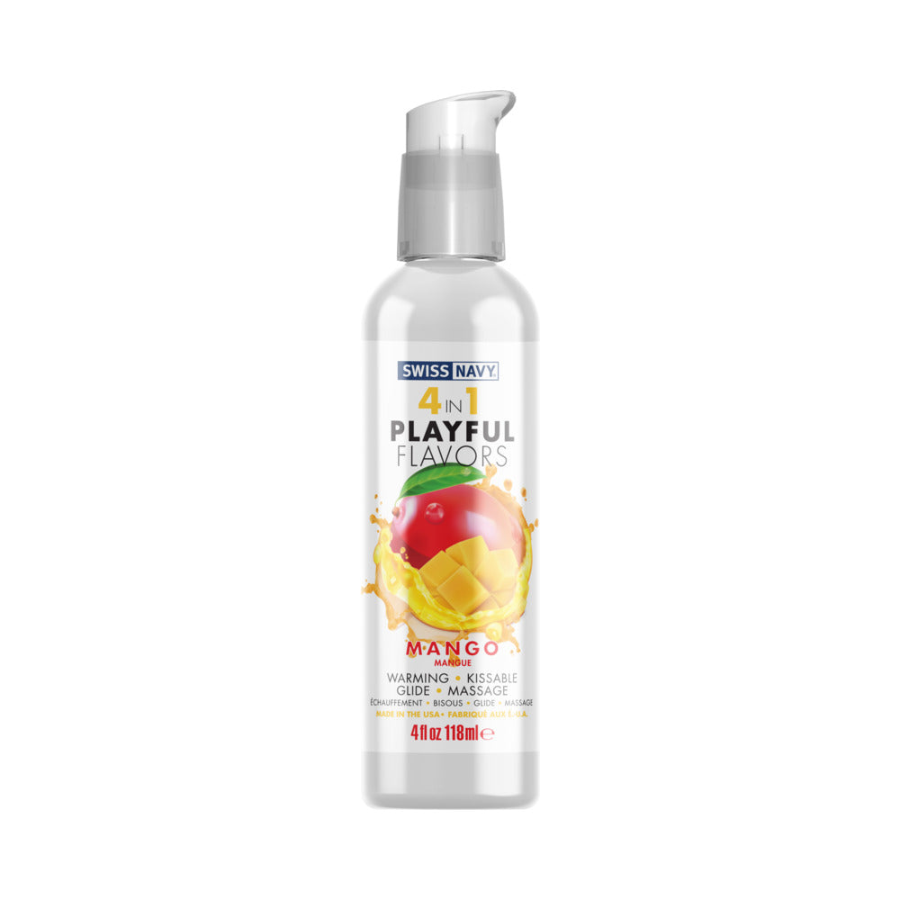 Swiss Navy 4 in 1 Verspielte Aromen Mango  Zweitbild