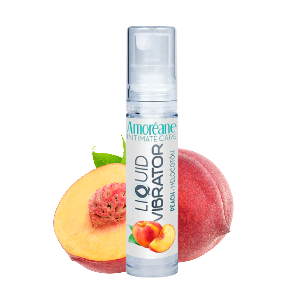 Amoreane Liquid Vibrator Peach 0.33 fl.oz Hauptbild