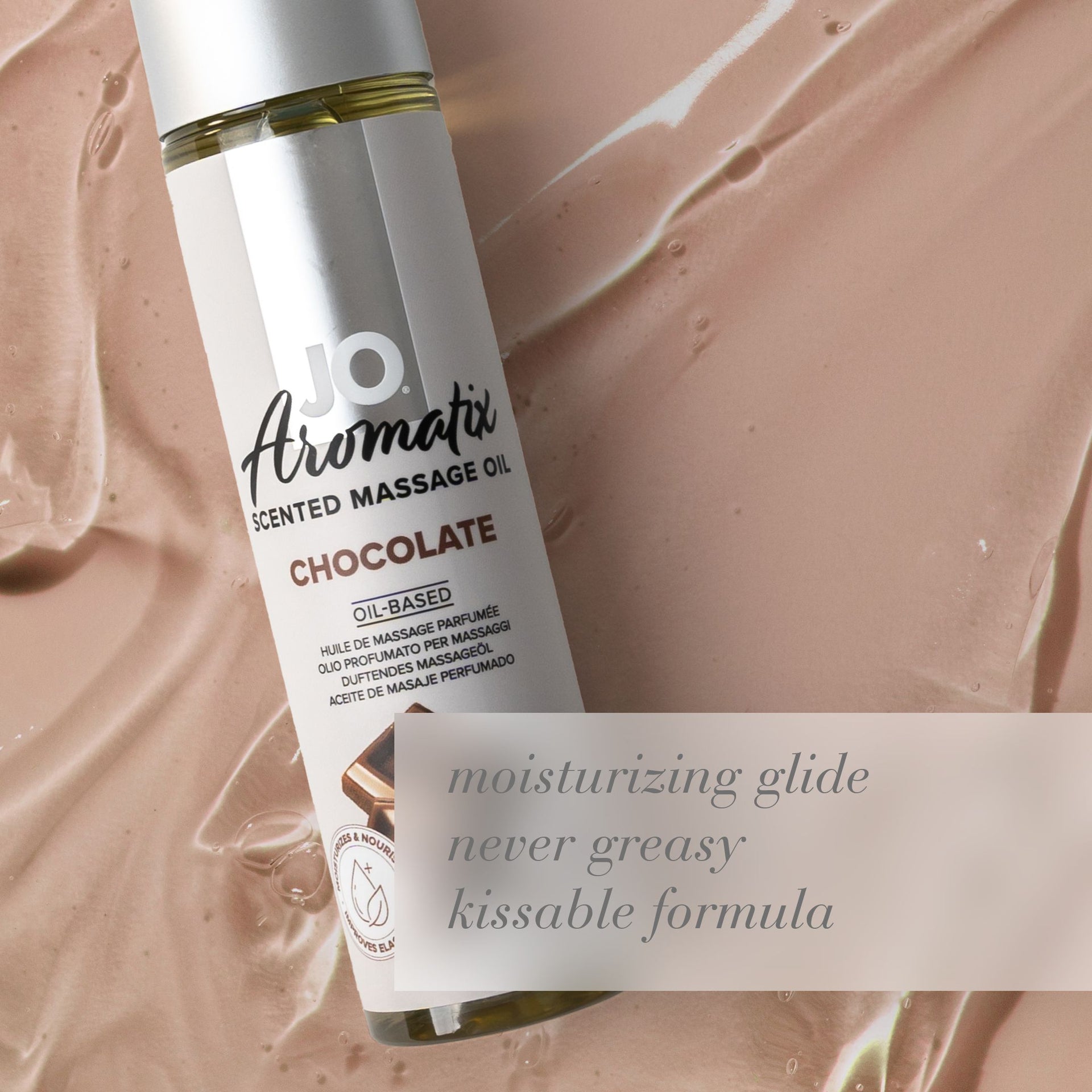 JO Aromatix Massage Oil Chocolate 4 fl oz Zweitbild