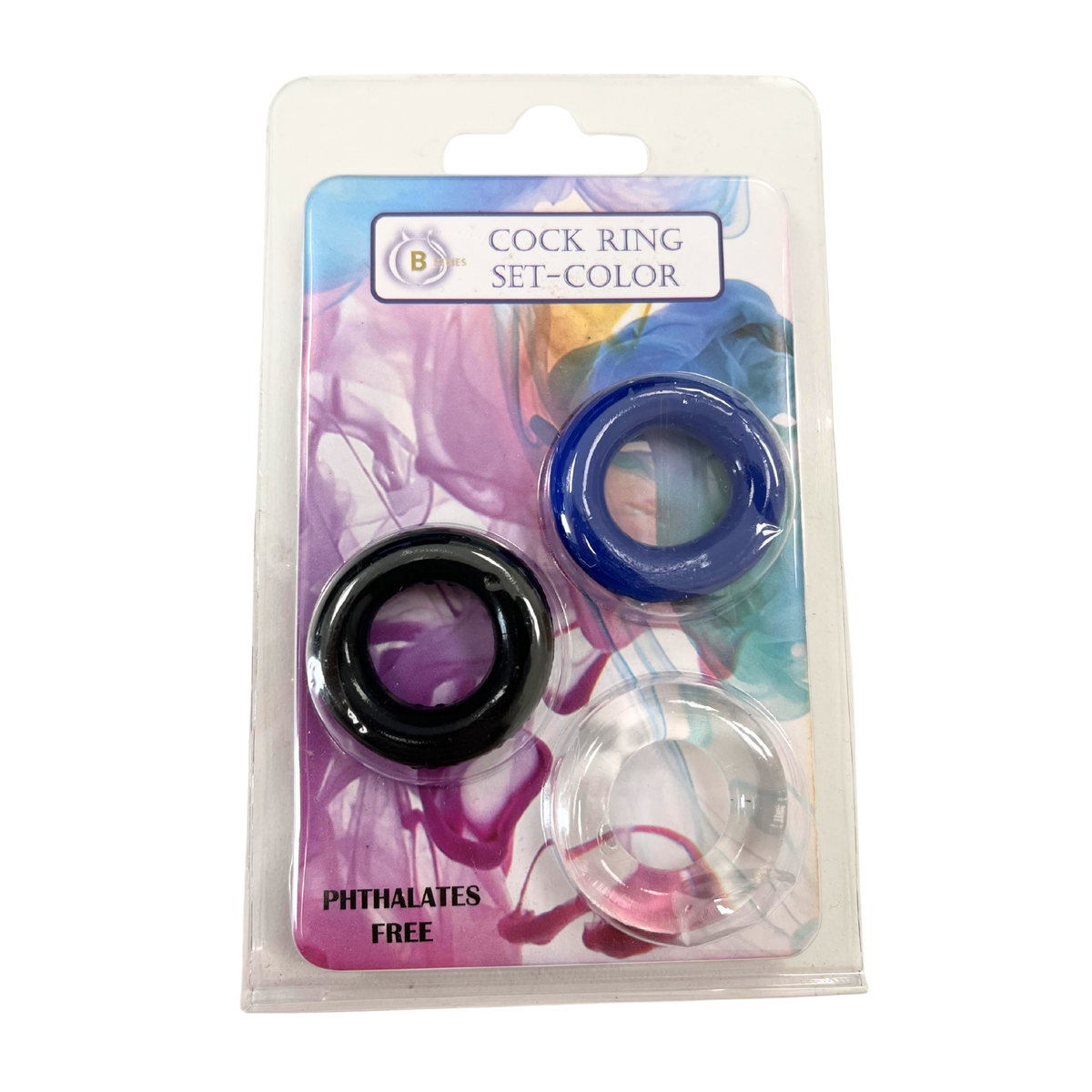 B-Series C-Ring Colored 3-Pack | WorldCondoms
