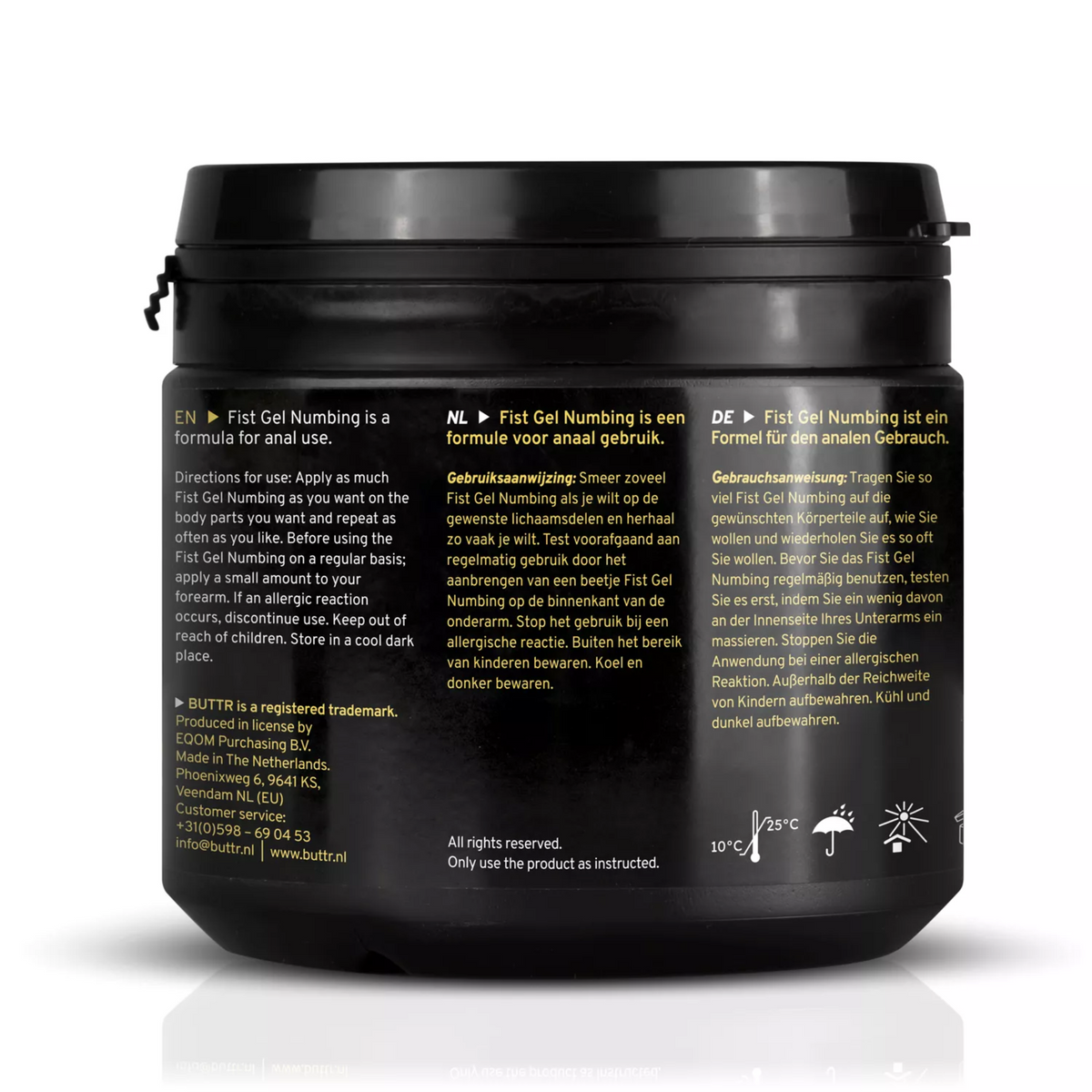 BUTTR Faustgel Betäubend 16.9 fl.oz