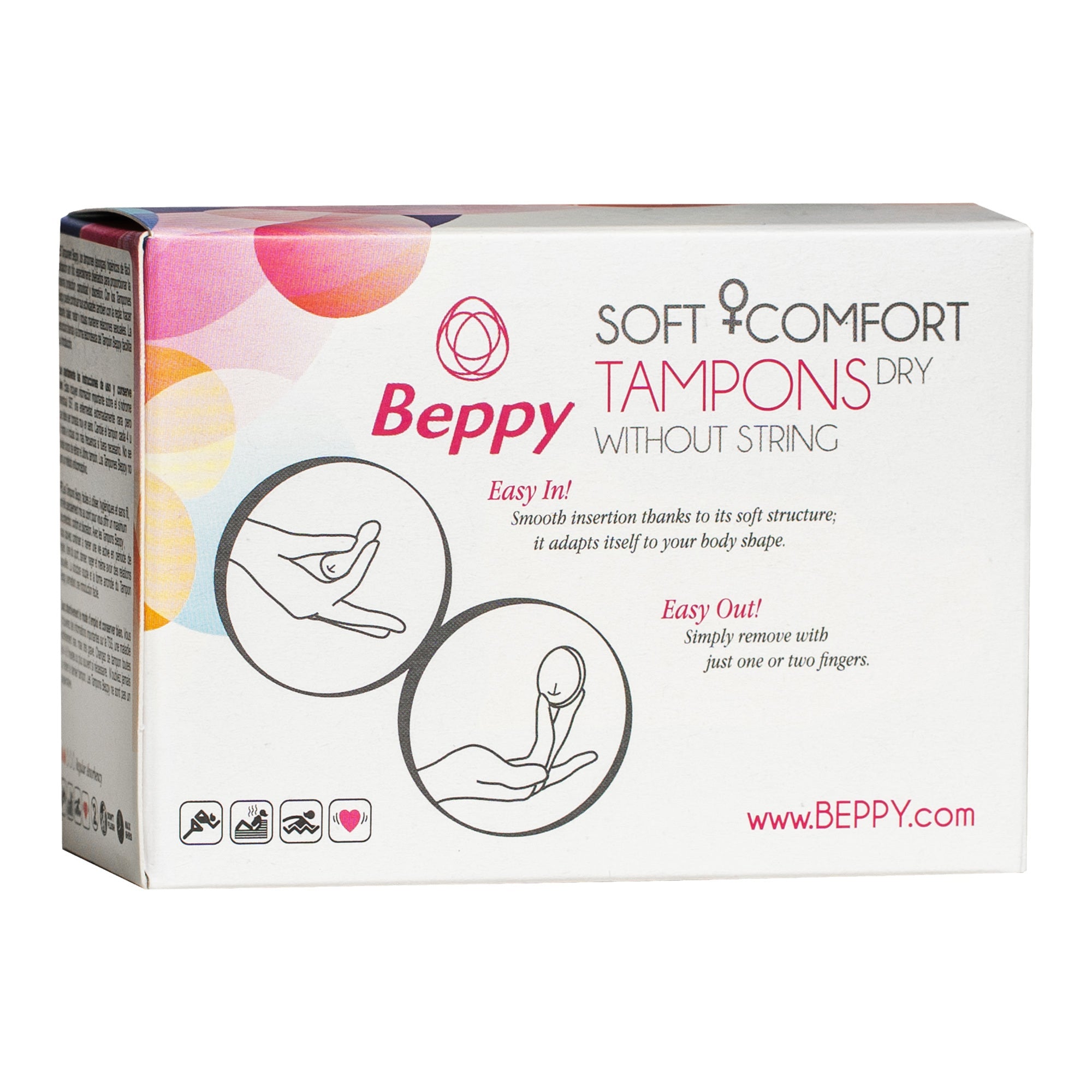 Beppy Soft Comfort Tampons Dry Box of 2 Zweitbild
