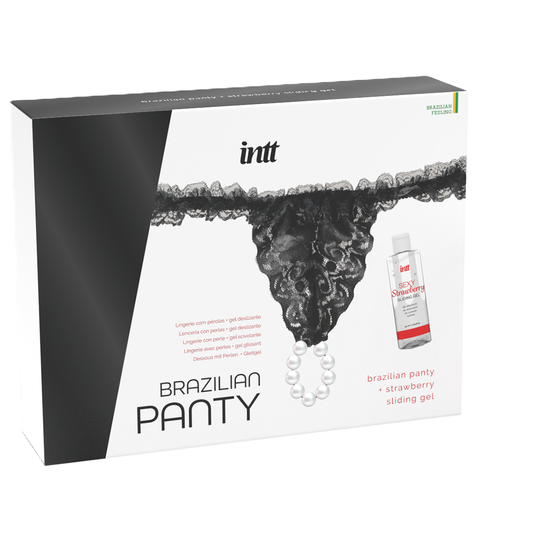 intt Brazilian Black Panty & Lube Kit Hauptbild