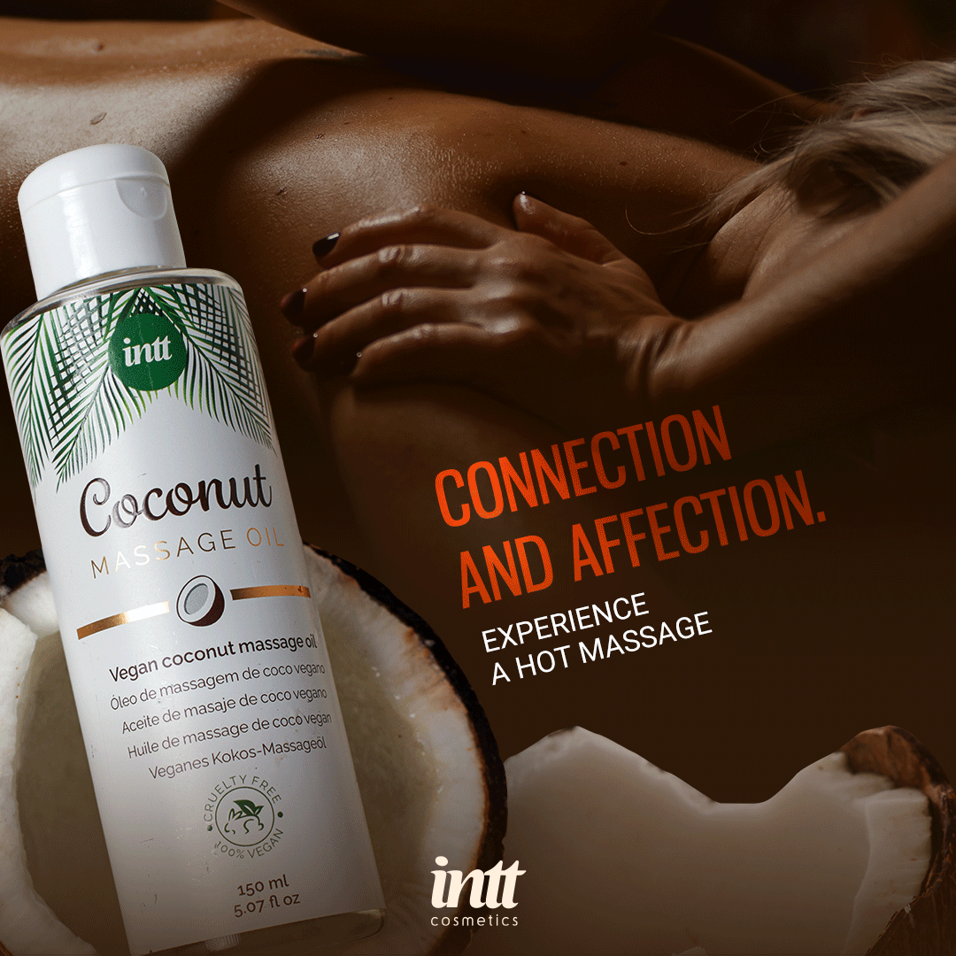 intt Vegan Coconut Massage Oil 5.1 fl.oz