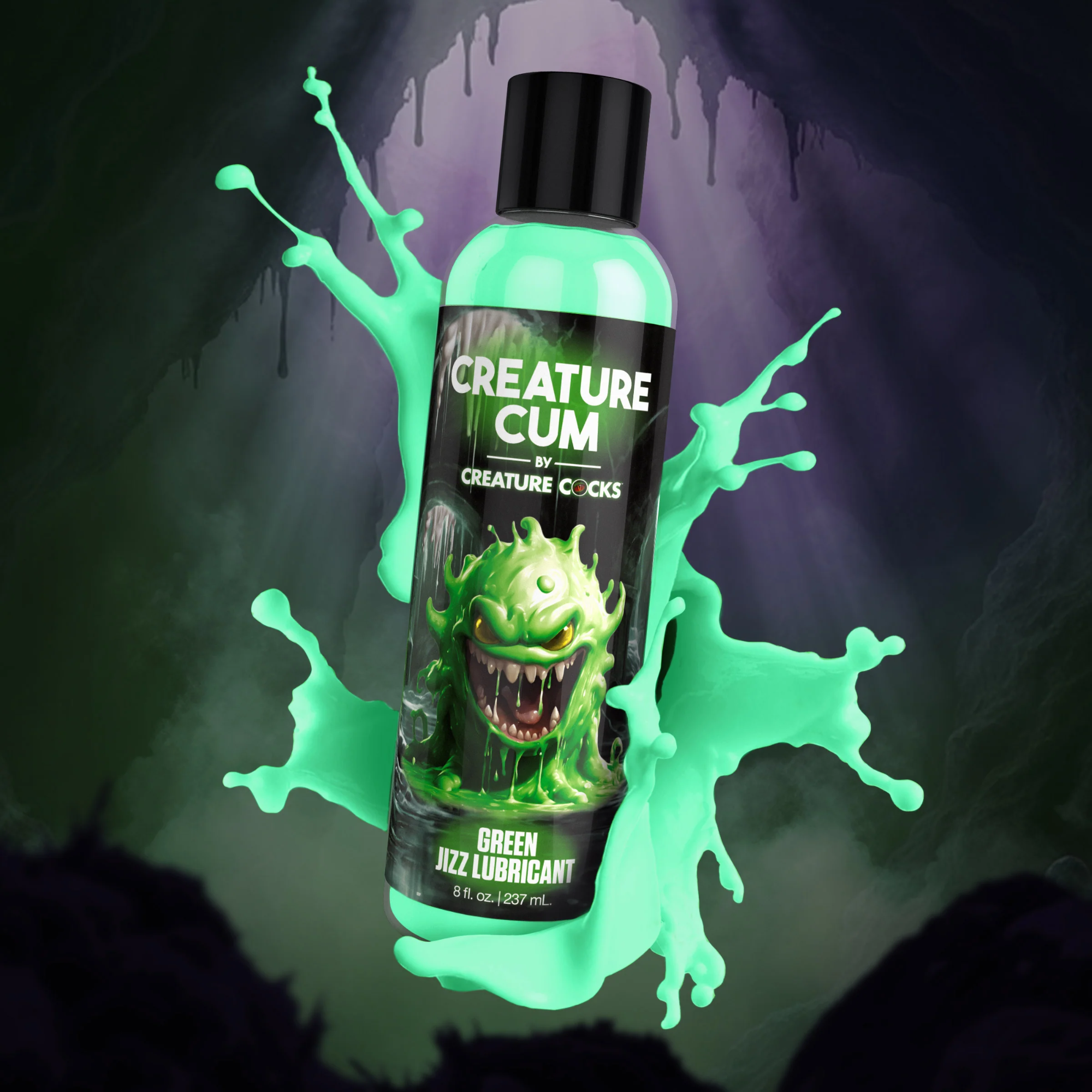 Creature Cum Green wasserbasiertes Jizz-Gleitmittel 237 ml Zweitbild