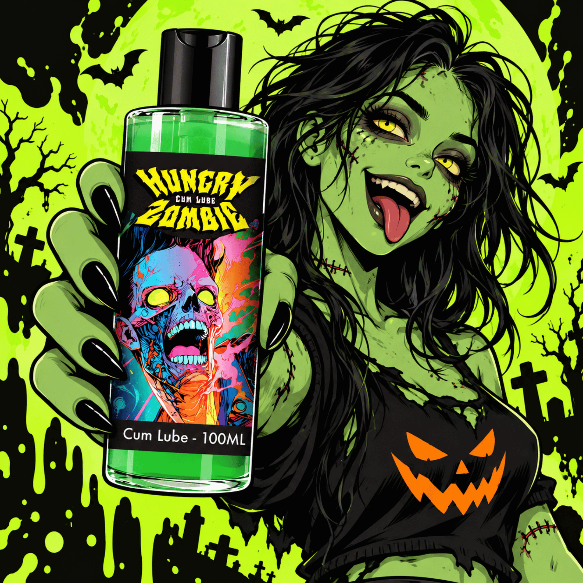 Shots Hungriger Zombie-Cum-Lube 100 ml Zweitbild
