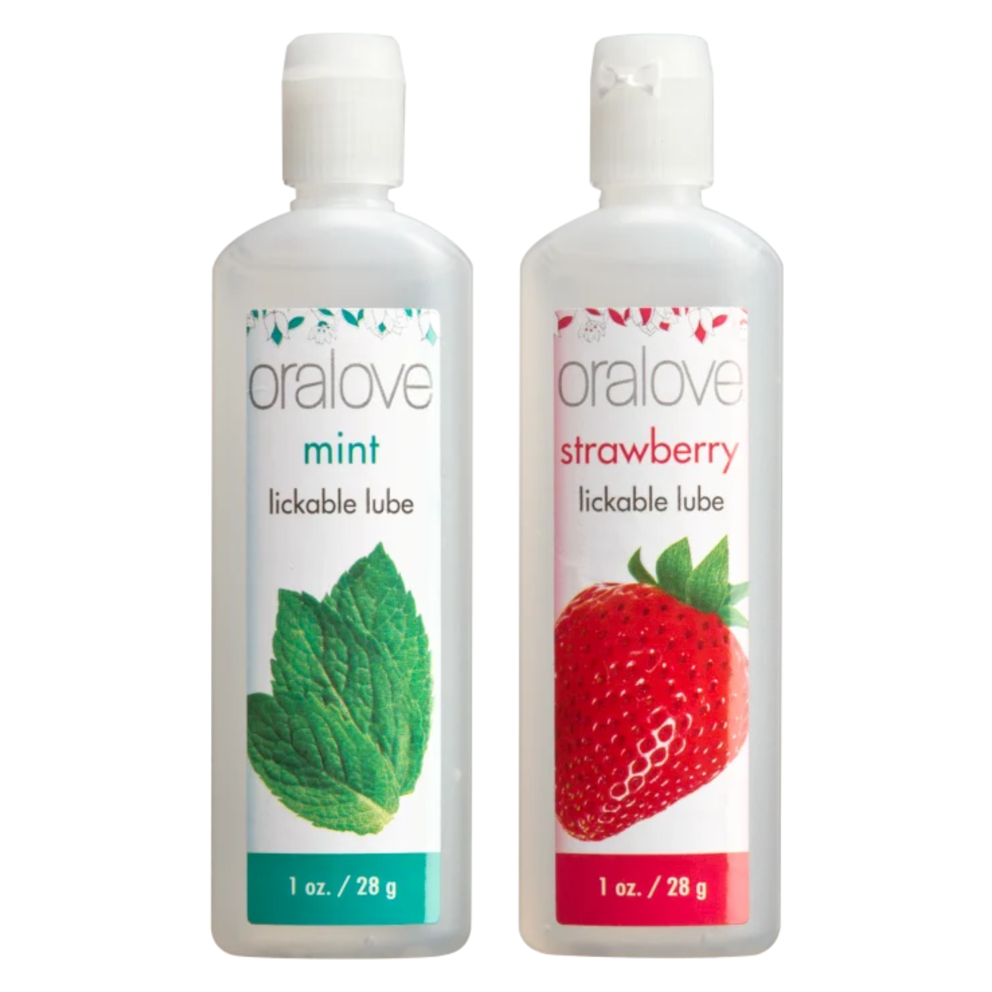 Doc Johnson Oralove Delicious Duo zum Lecken mit Erdbeere & Minze Zweitbild