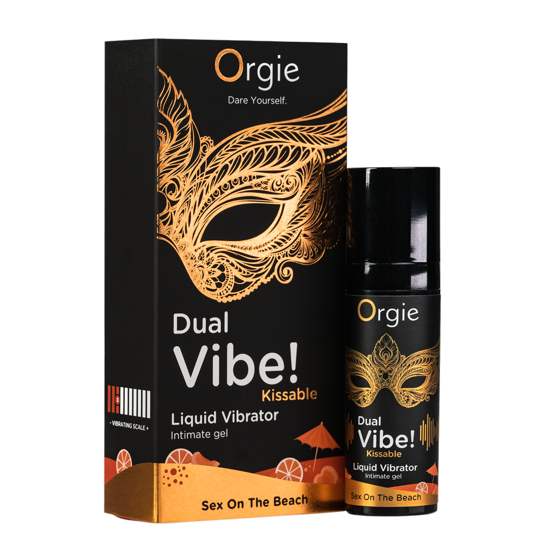 Orgie Dual Vibe Kissable Gel Sex on The Beach 0.5 fl oz Hauptbild