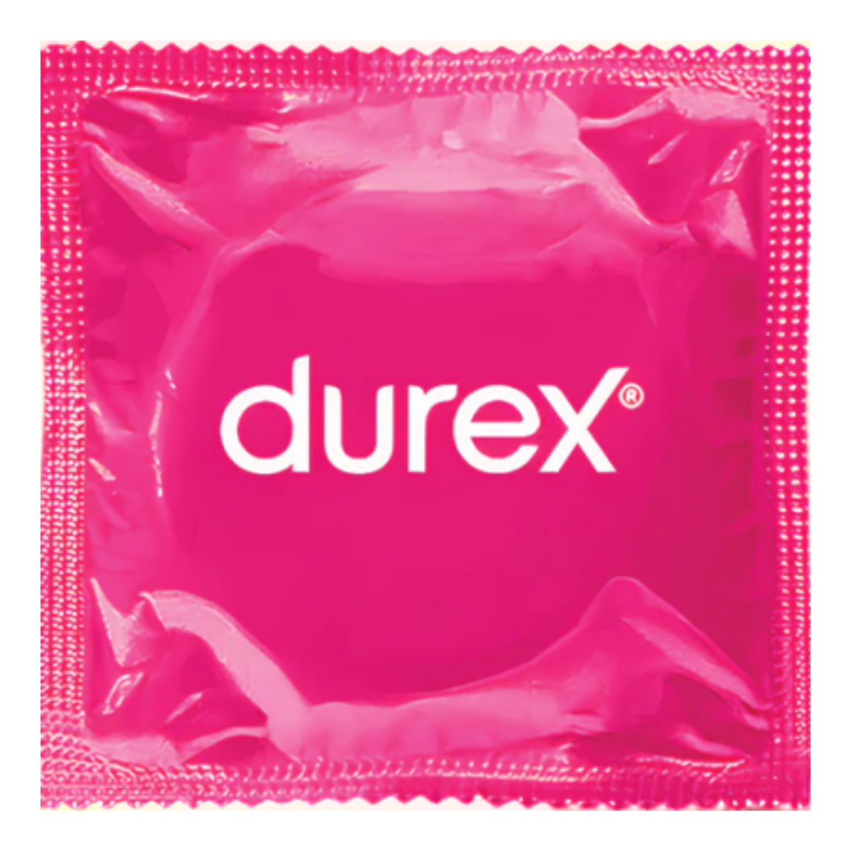 Durex Pleasuremax individual wrapper condom in the white background. Hauptbild
