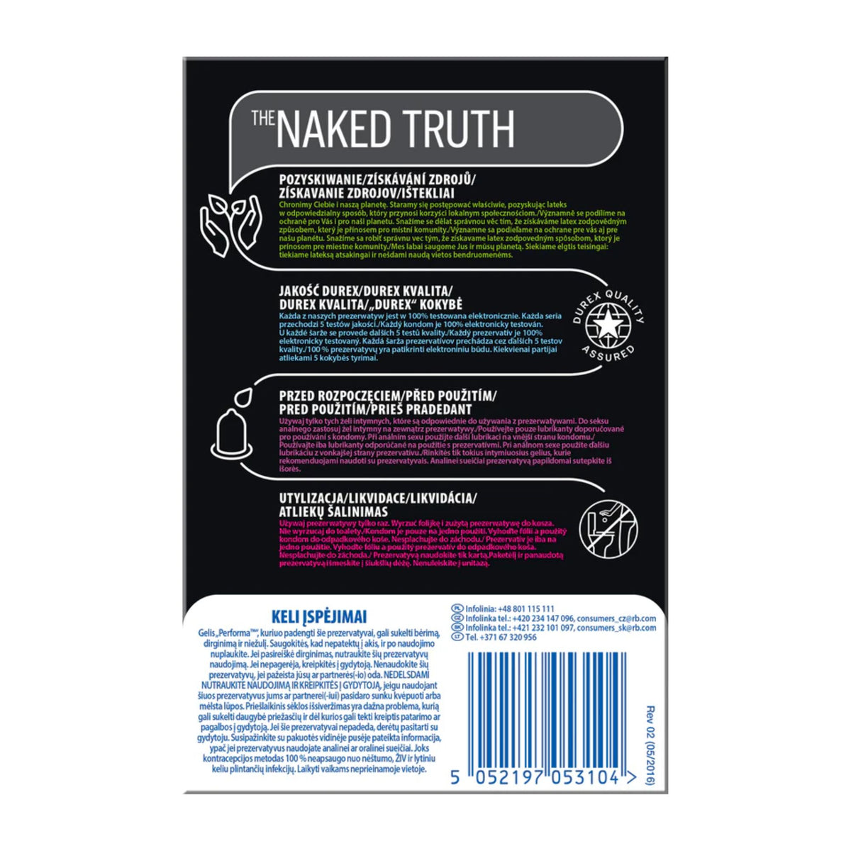 Durex Mutual Pleasure Box 16 | WorldCondoms