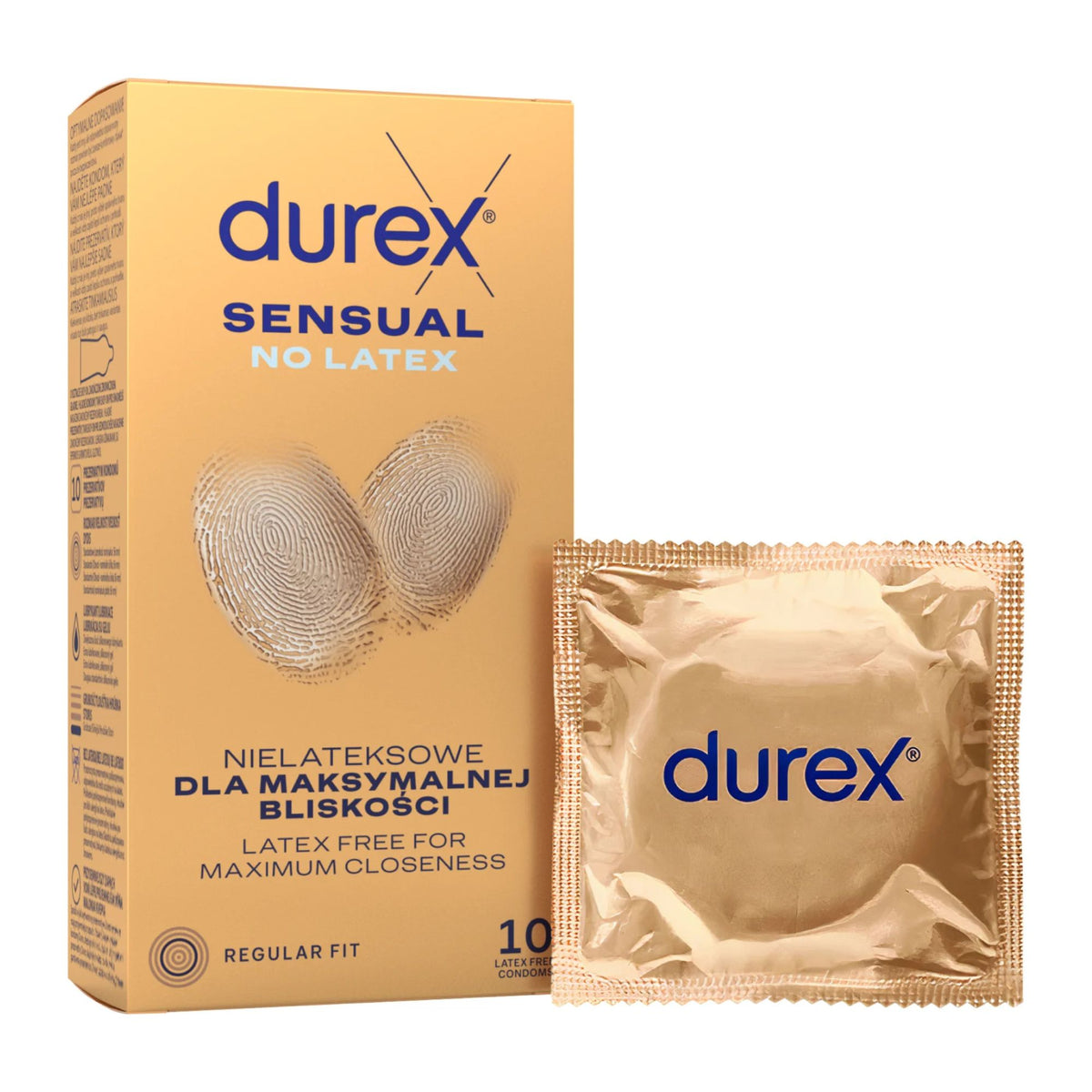 Durex Sensual No Latex 10er Pack
