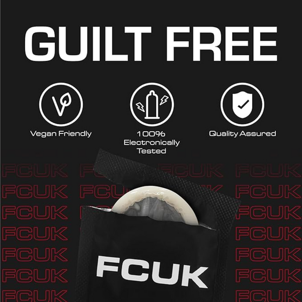 FCUK True Feel Condoms Graffiti Design Box 12 | WorldCondoms