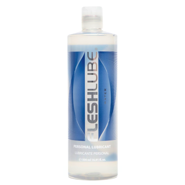 Fleshlight Fleshlube Water-based Lubricant 500ml in the white background.