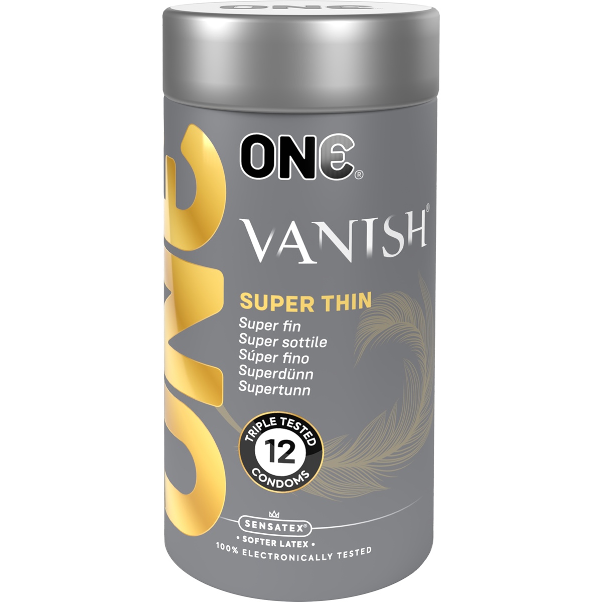 ONE Vanish Superthin Box 12 | WorldCondoms Hauptbild