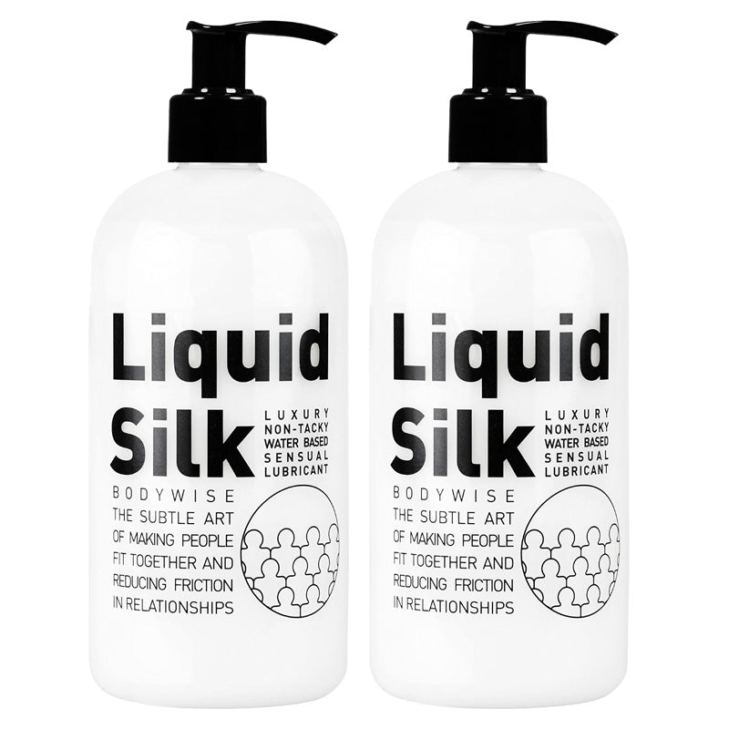 Liquid Silk 500ml Water-based luxury non-tacky lubricant Hauptbild