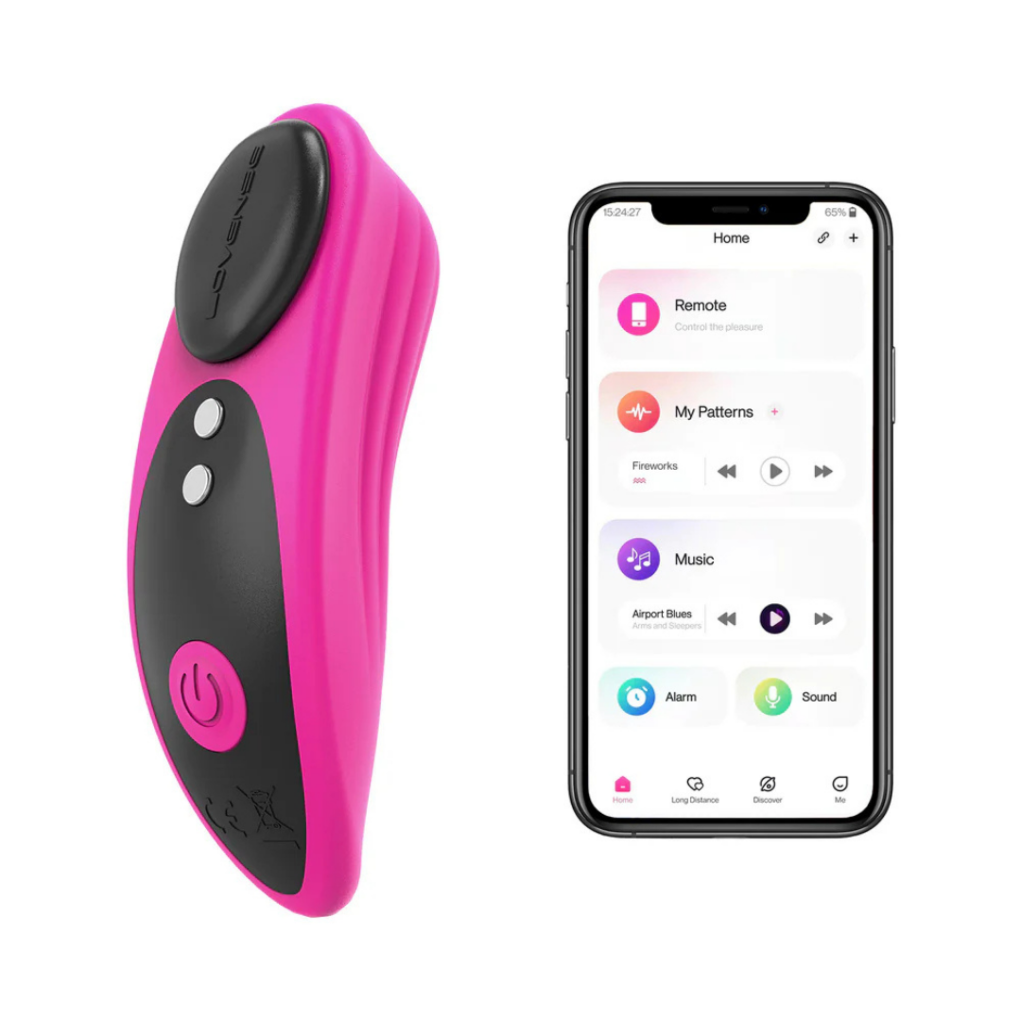 Lovense Ferri magnetischer, per App steuerbarer klitoraler Vibrator für den Slip Zweitbild