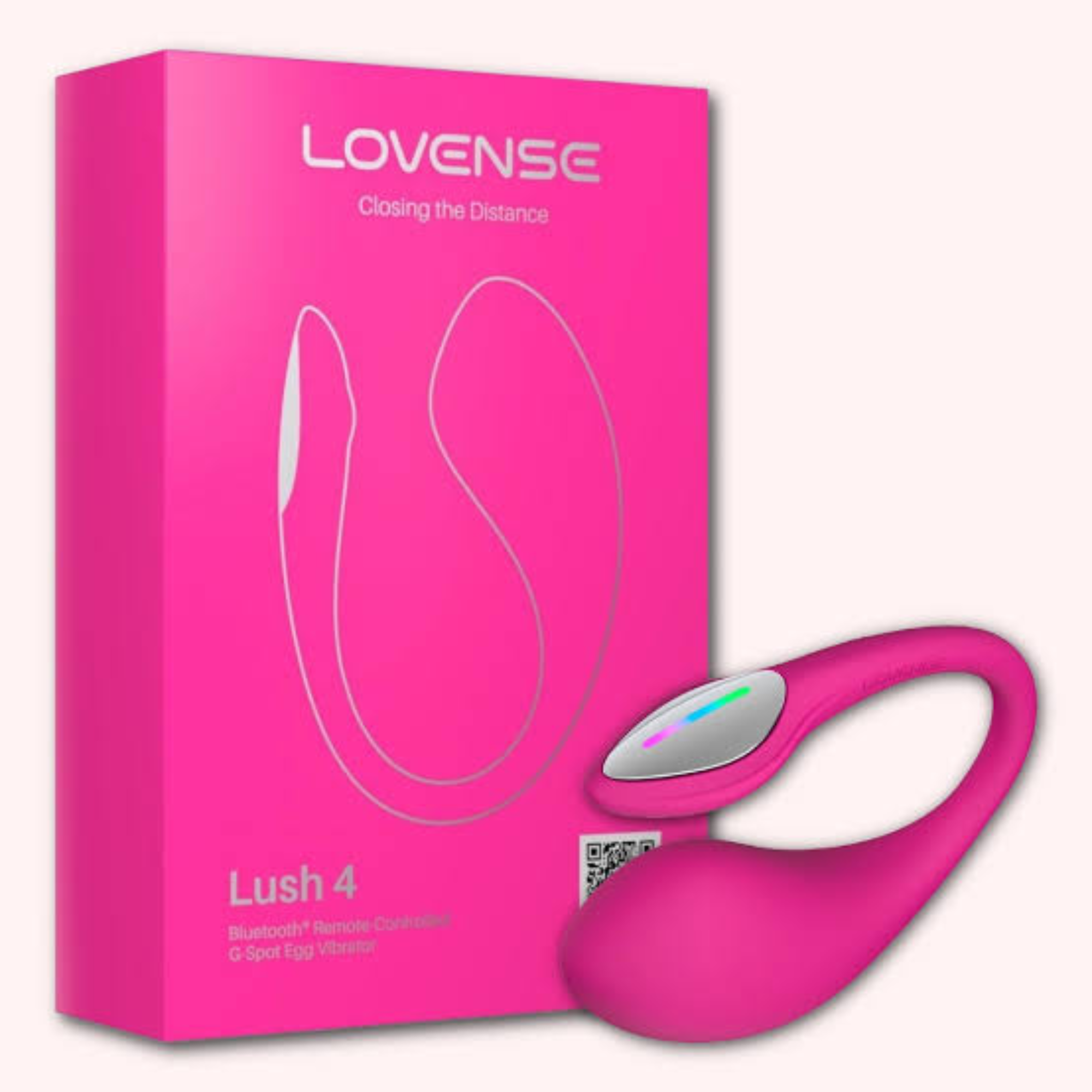 Lovense Lush 4 Bluetooth-gesteuertes G-Punkt-Ei Pink Zweitbild