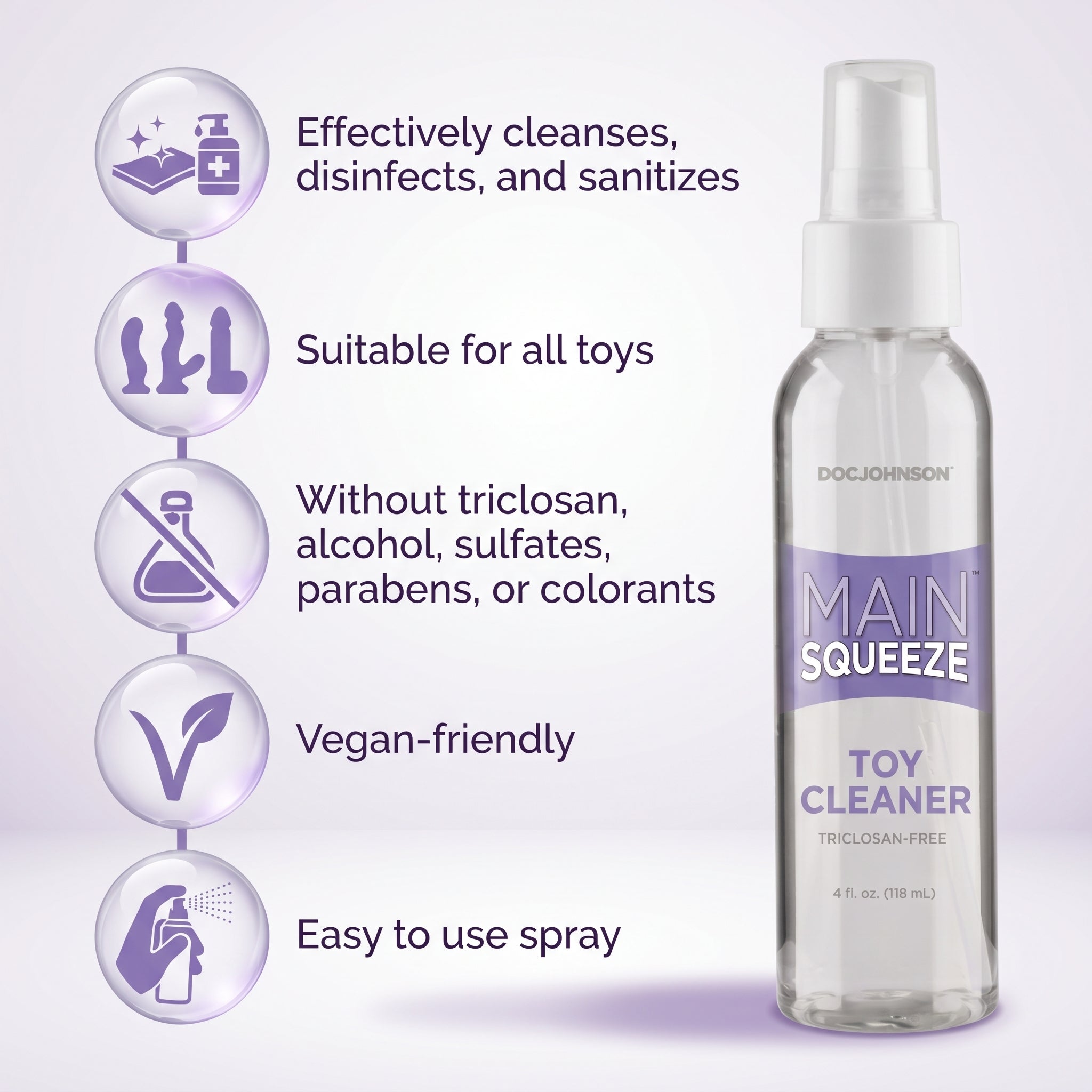 Main Squeeze Toy-Reiniger 120 ml Zweitbild