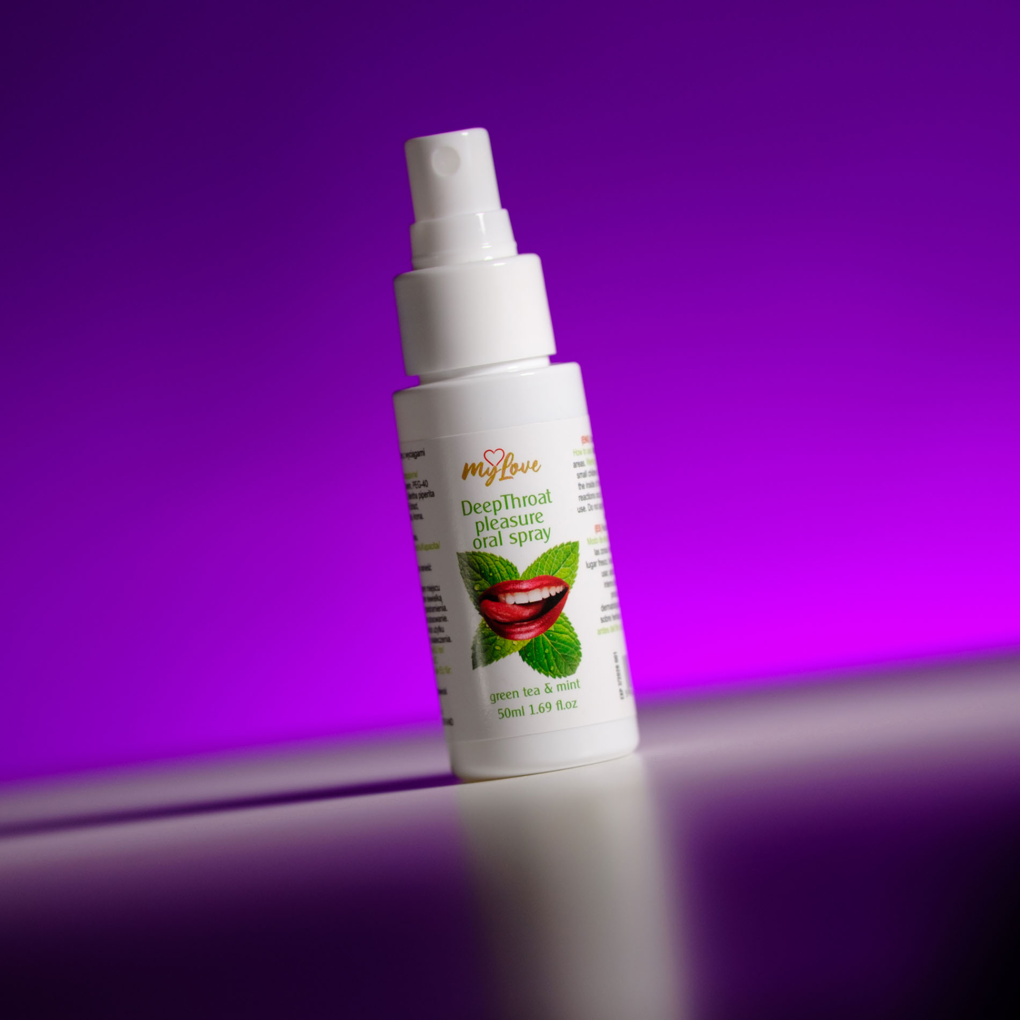 MyLove Deep Throat Lust-Oralspray mit Grüntee und Minze 50 ml Zweitbild