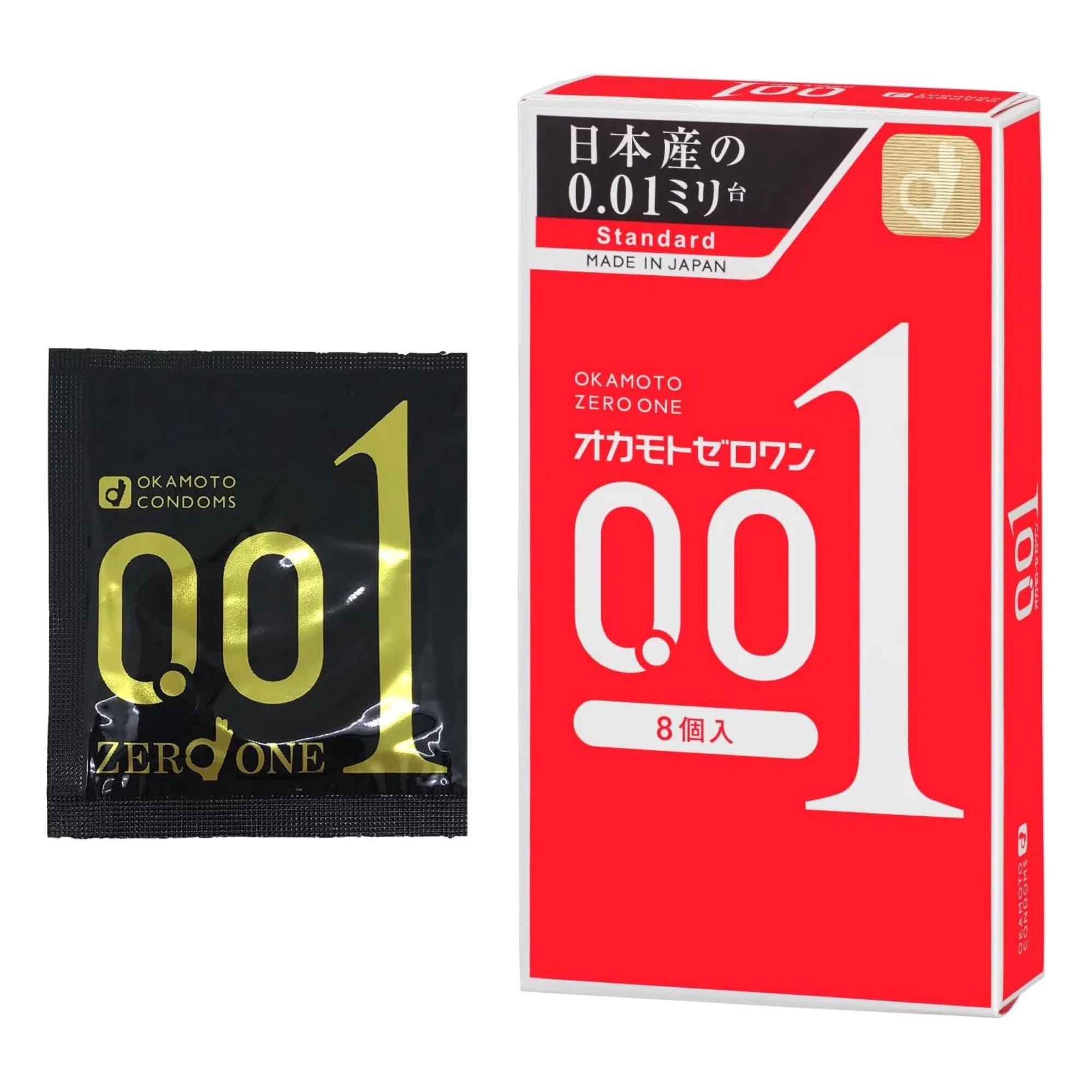 Okamoto Zero One 001, 8er-Pack Zweitbild