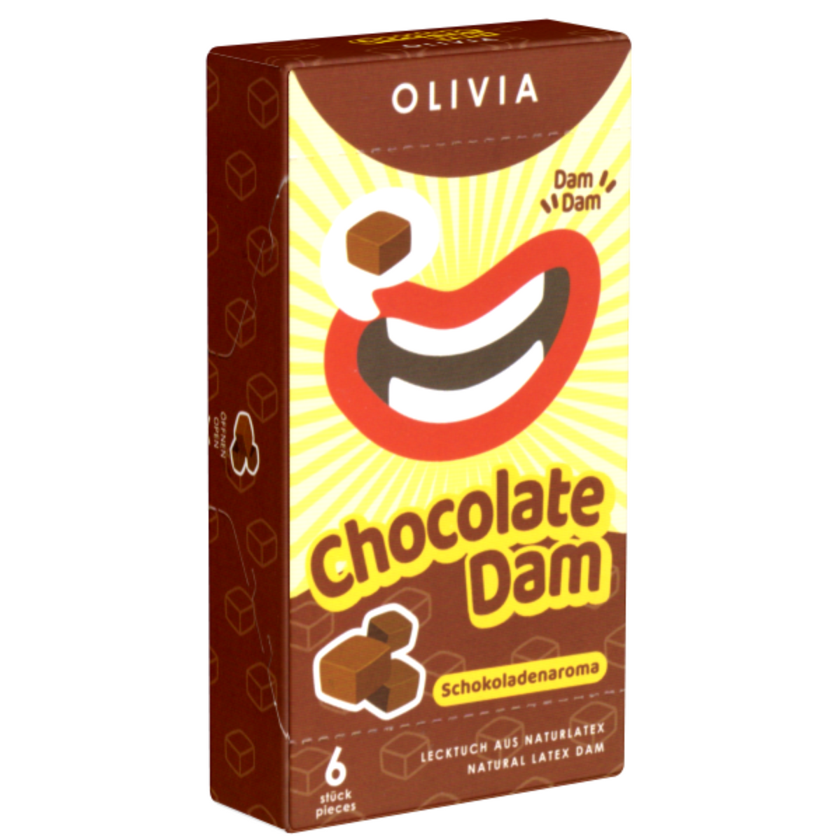 Olivia Chocolate Dams Pack 6 | WorldCondoms Hauptbild