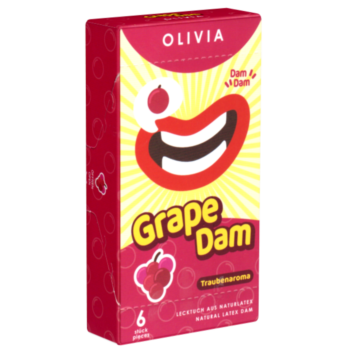 Olivia Grape Dams Pack 6 | WorldCondoms Hauptbild