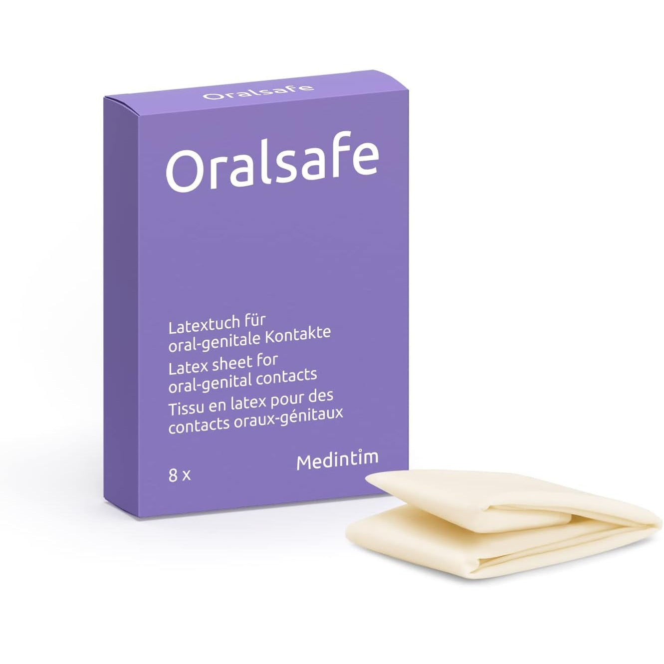 Oral Safe Neutral8 Dams Packung 8 Zweitbild