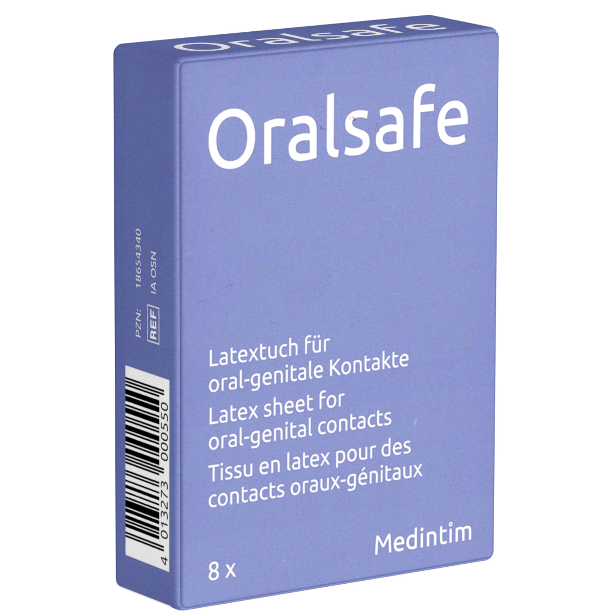 Oral Safe Neutral8 Dams Pack 8 | WorldCondoms Hauptbild
