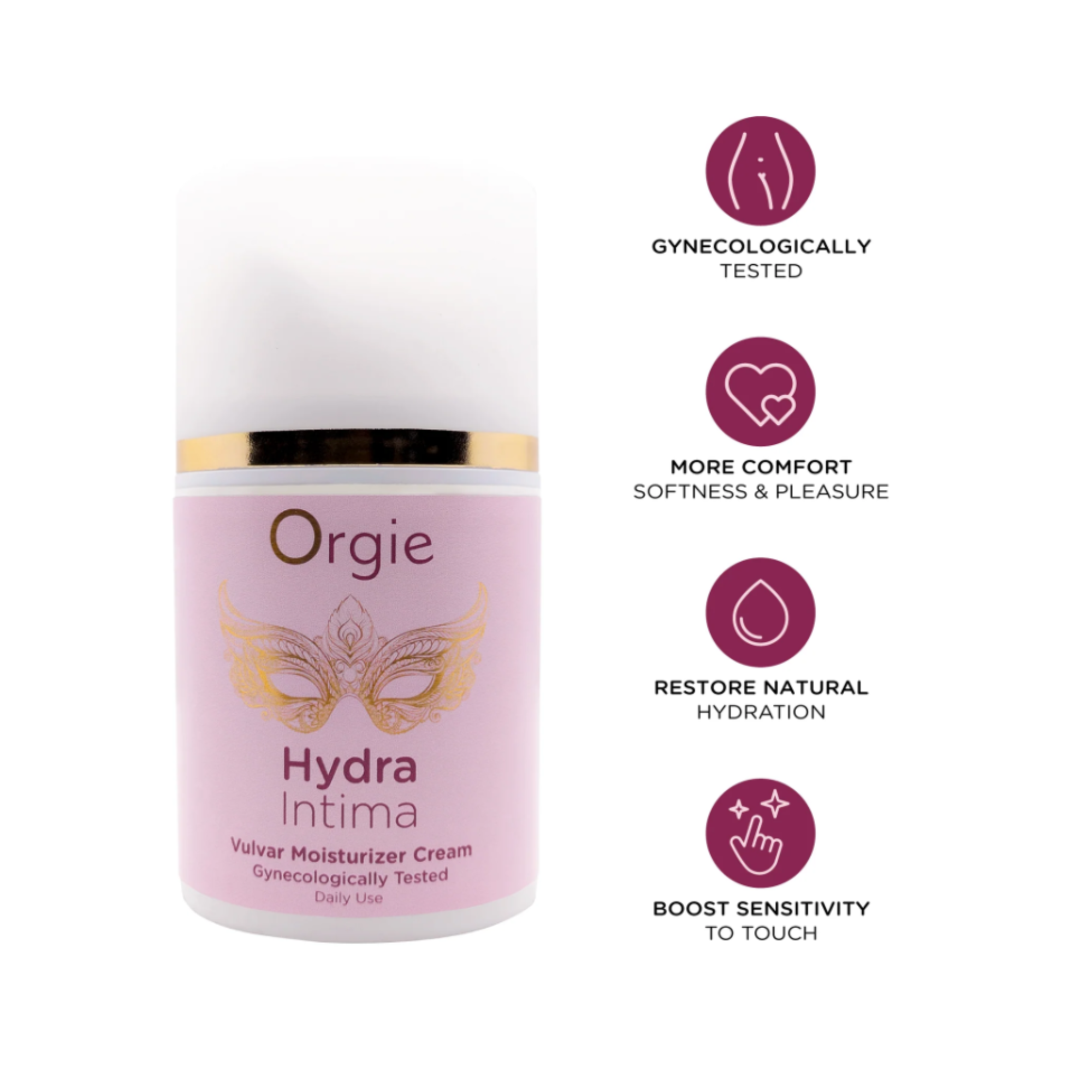 Orgie Hydra Intima Vulvar Feuchtigkeitscreme 50ml Zweitbild