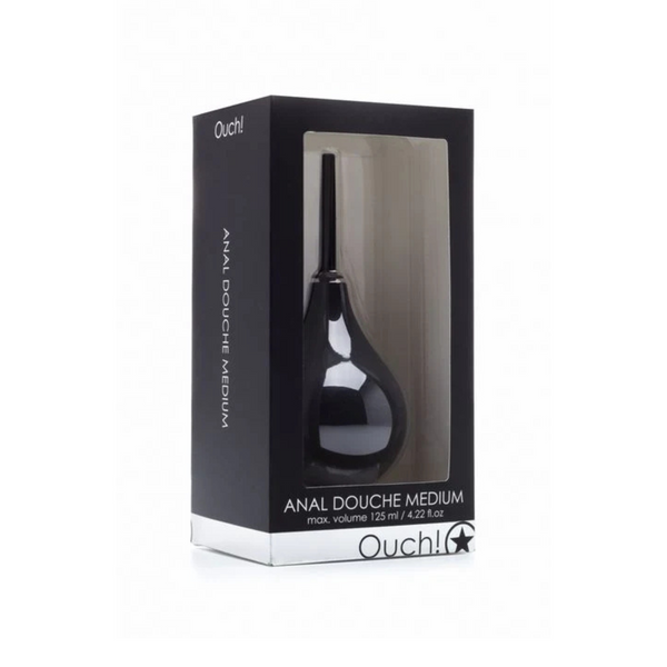 Ouch! Anal Douche Medium 4.22 fl oz | WorldCondoms