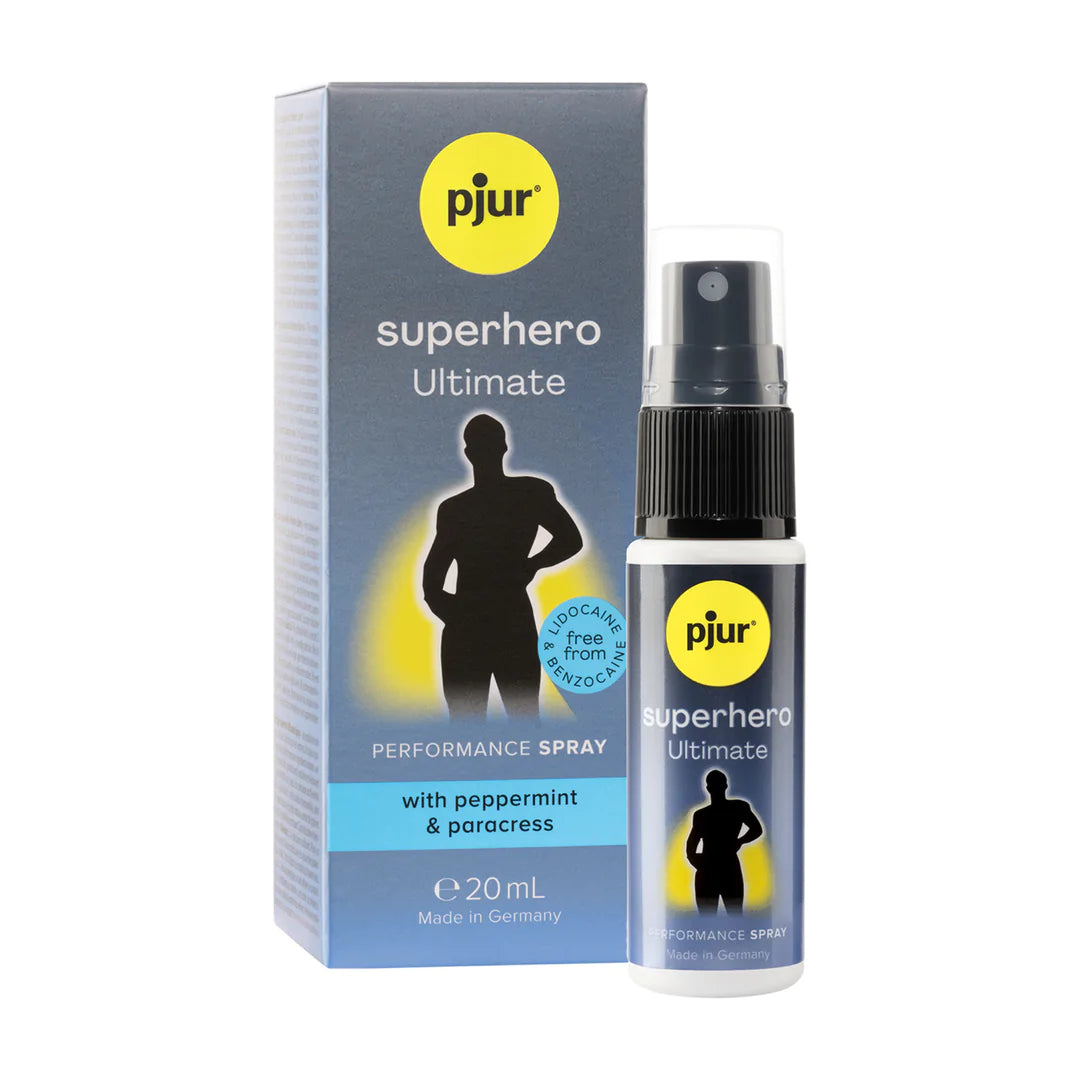 pjur Superhero Ultimate Peppermint & Paracress 0.7 fl.oz