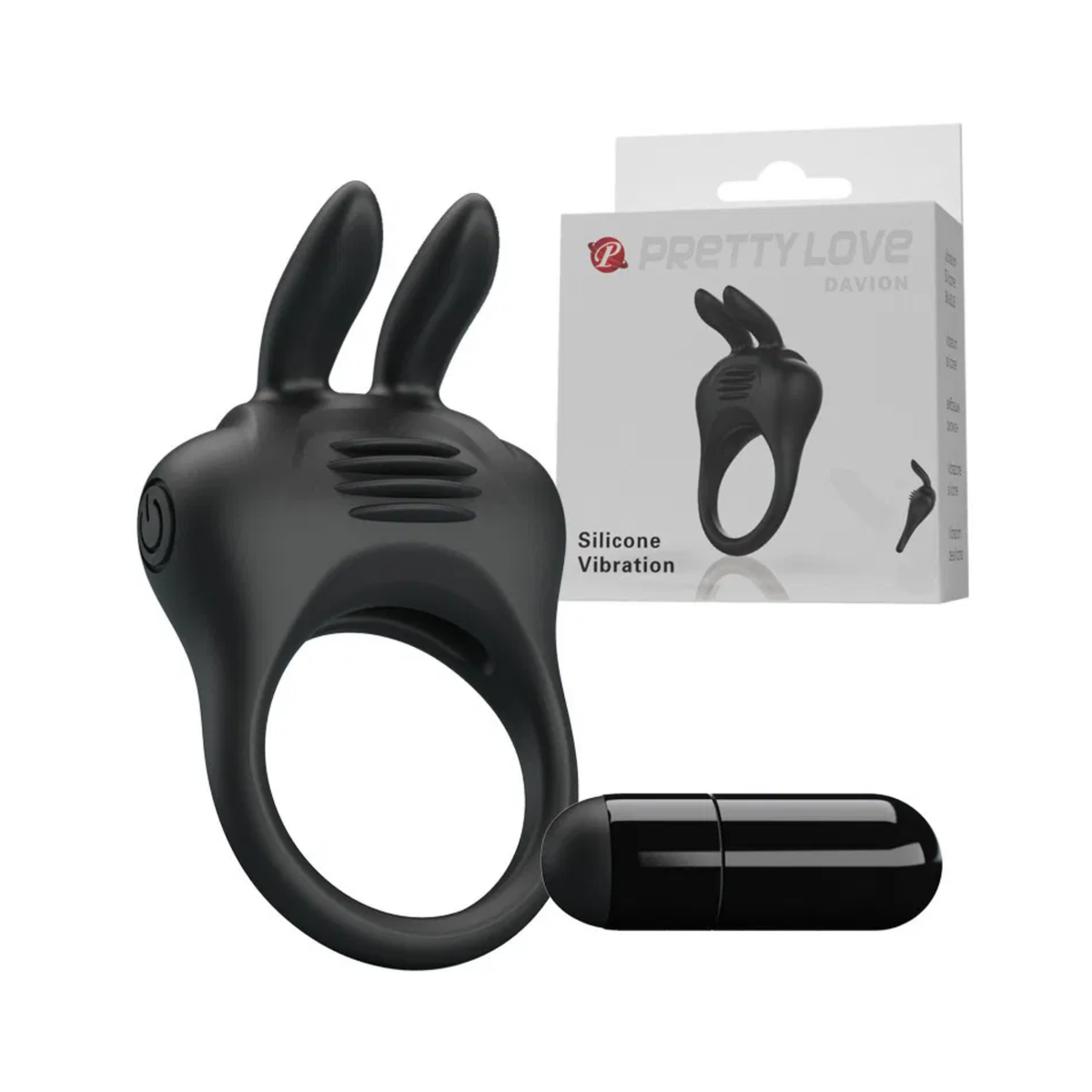 Pretty Love Davion Vibrating C-Ring | WorldCondoms