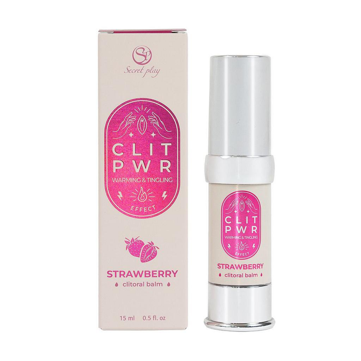 Secret Play Clit Pwr Strawberry Clitoral Balm 0.5 fl.oz Hauptbild