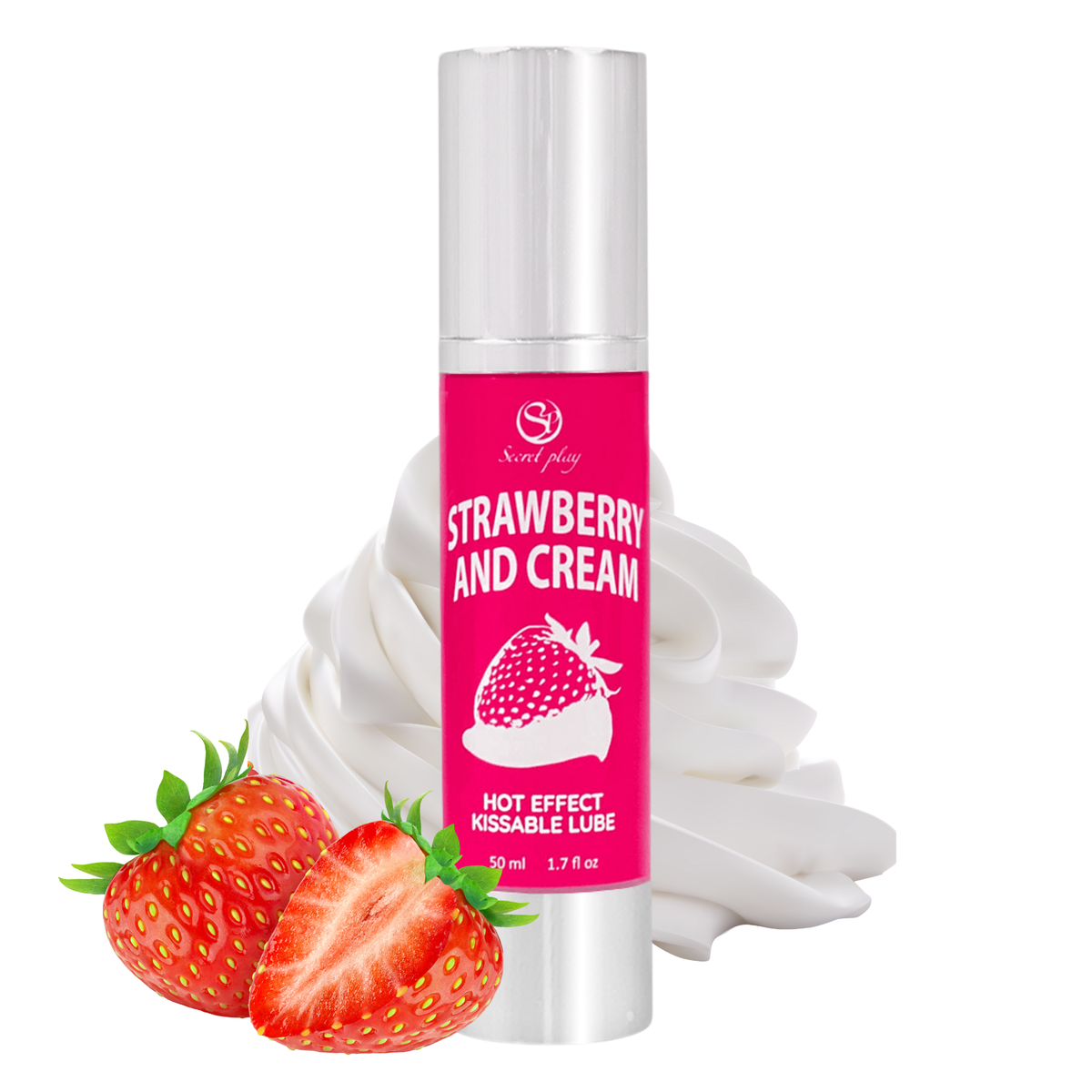 Secret Play Strawberry & Cream Hot Effect Kissable 1.7 fl.oz Hauptbild