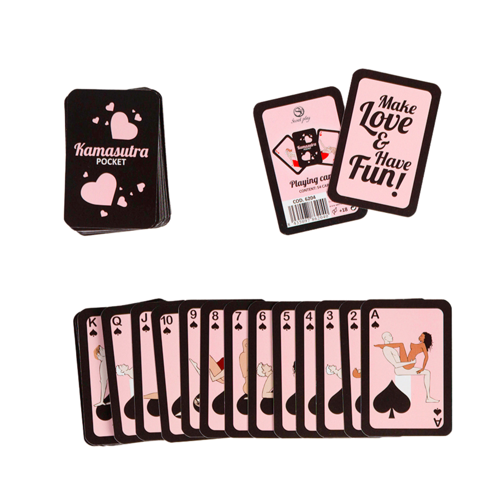 Secret Play Mini Kamasutra Taschenspielkarten Zweitbild