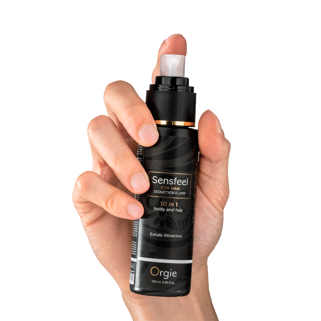 Orgie Sensfeel Seduction Elixir for Man 10in1 Body & Hair 3.38 fl oz