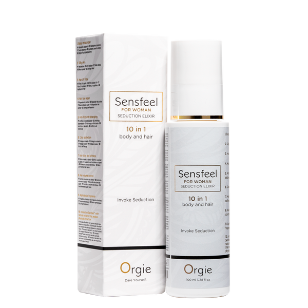 Orgie Sensfeel Seduction Elixir for Woman 10in1 Body & Hair 3.38 fl oz