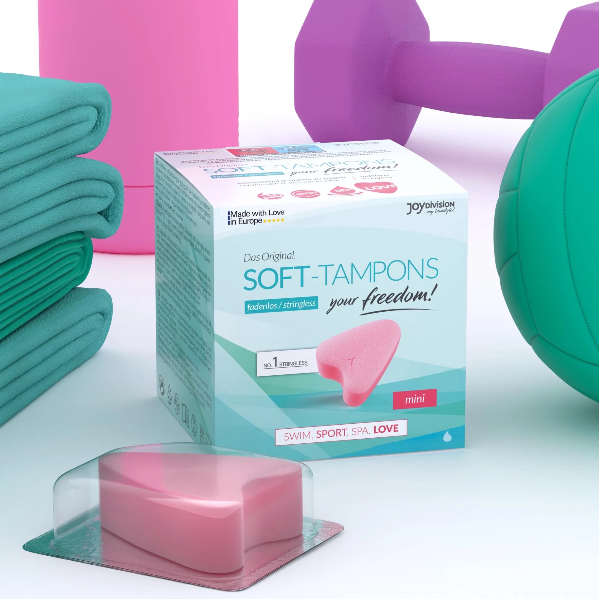 JoyDivision Mini Soft-Tampons 3er-Pack Zweitbild