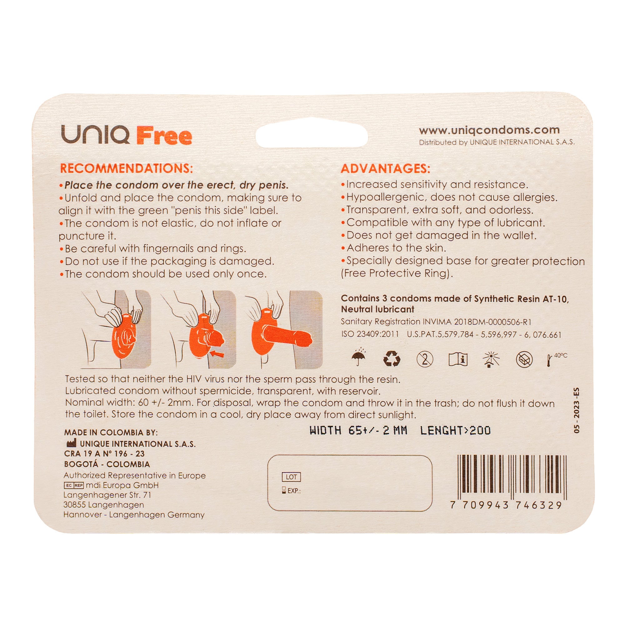 Uniq Gratis XL 3er-Box Zweitbild