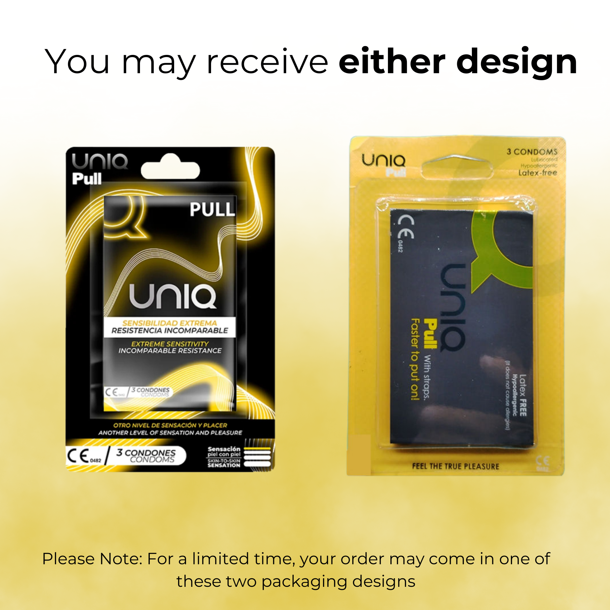 Uniq Pull Kondome 3er-Pack Zweitbild