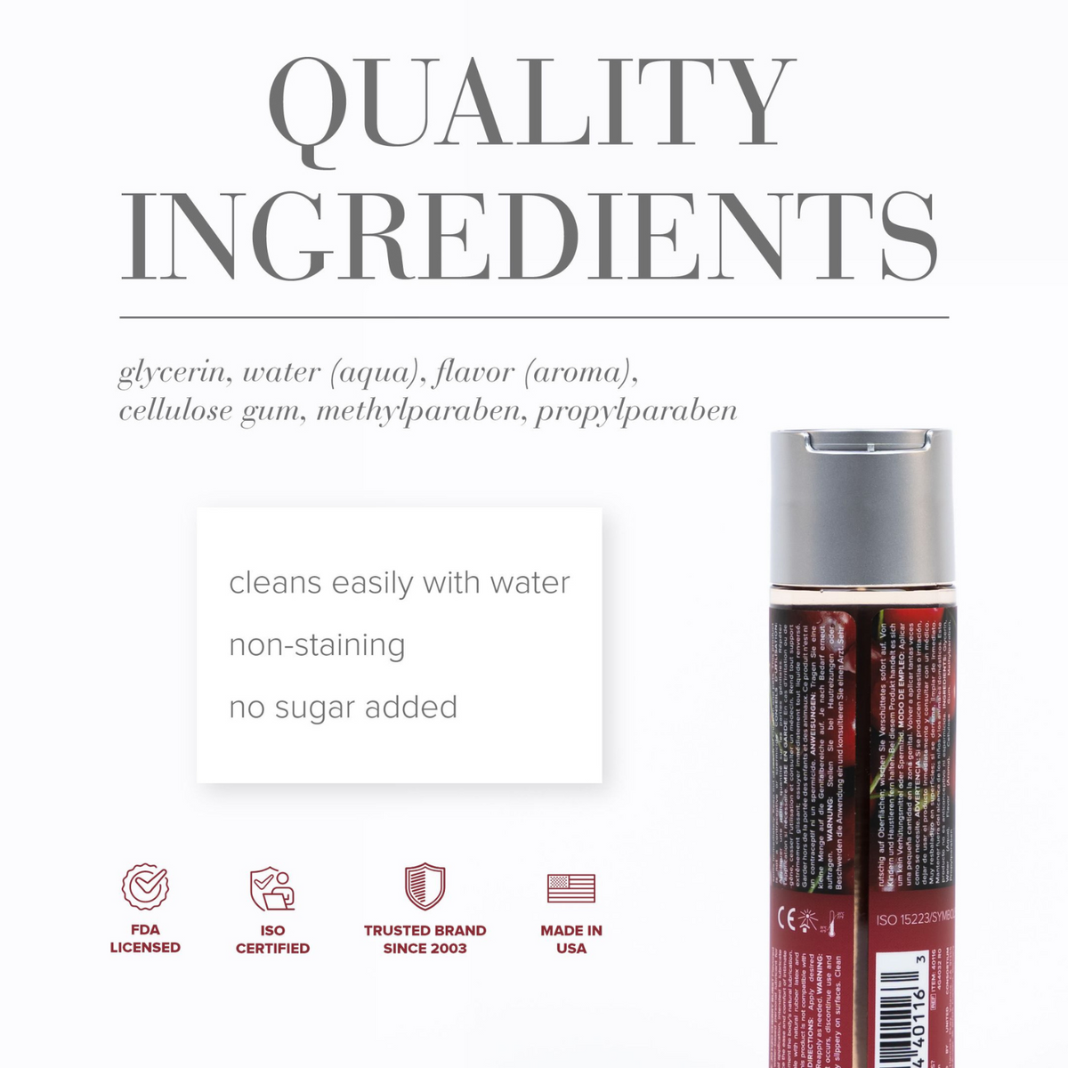 System JO H2O Cherry Burst - quality