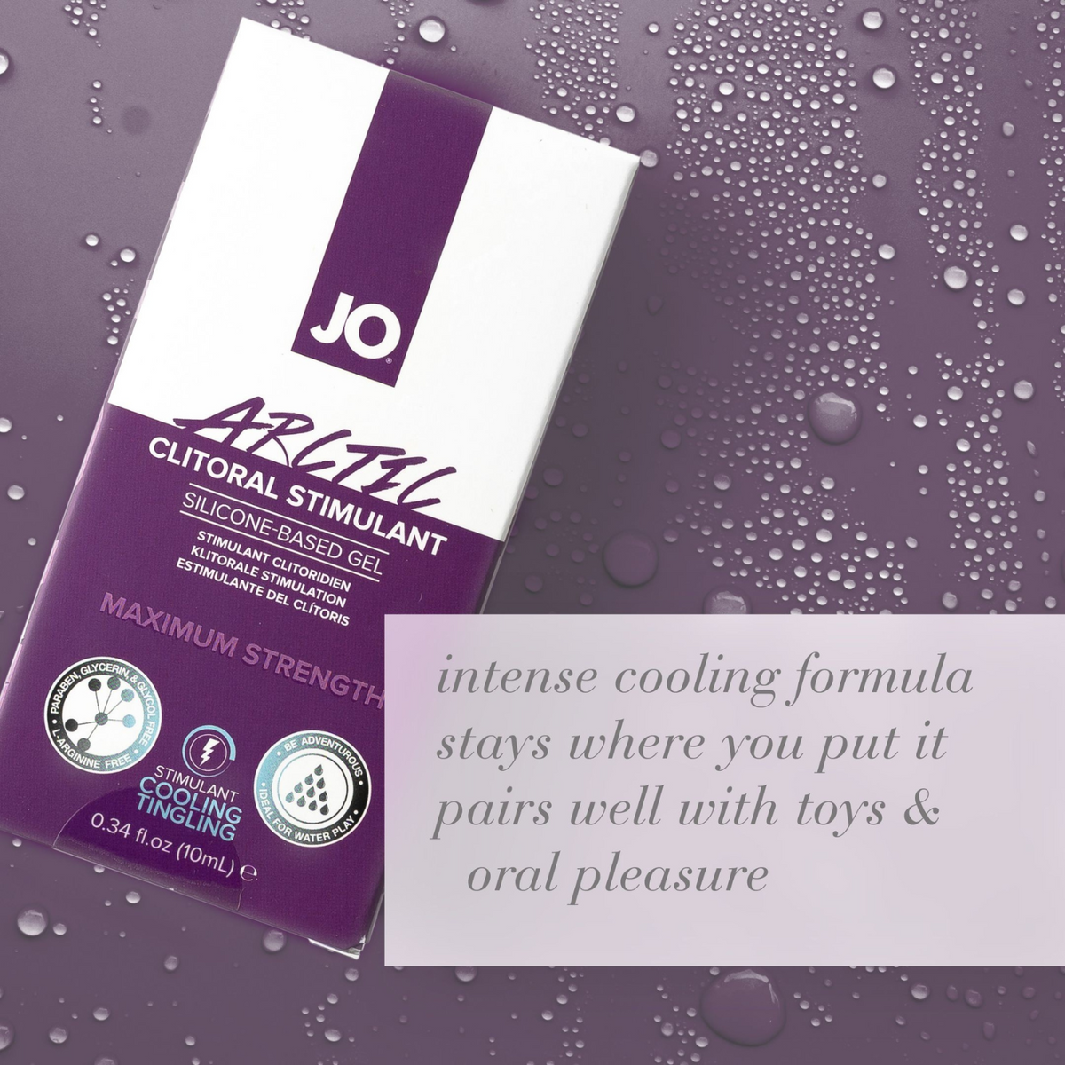System JO ARCTIC Clitoral Stimulant 10ml - intense cooling
