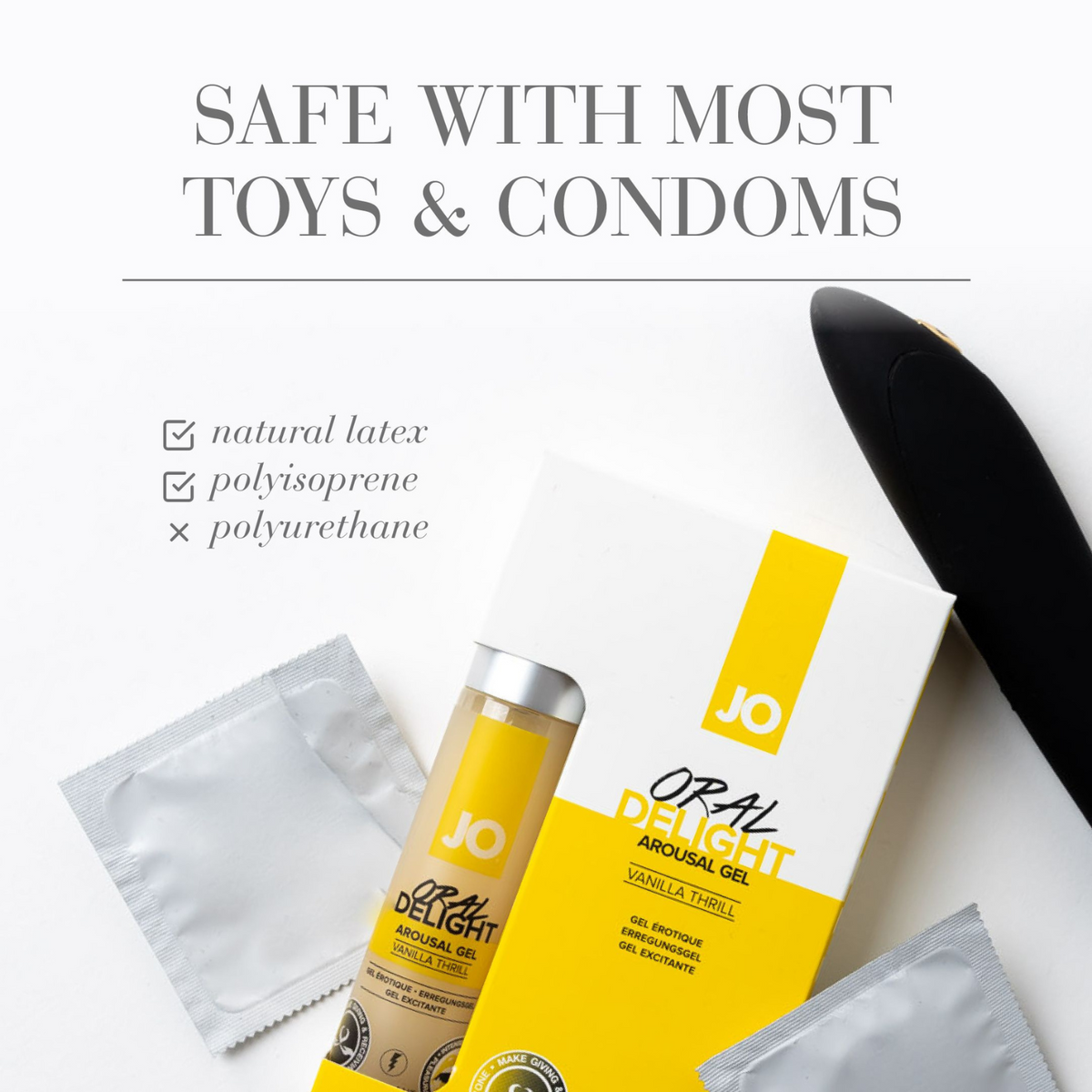 System JO Vanilla Delight Arousal Gel 30 ml - safe to use
