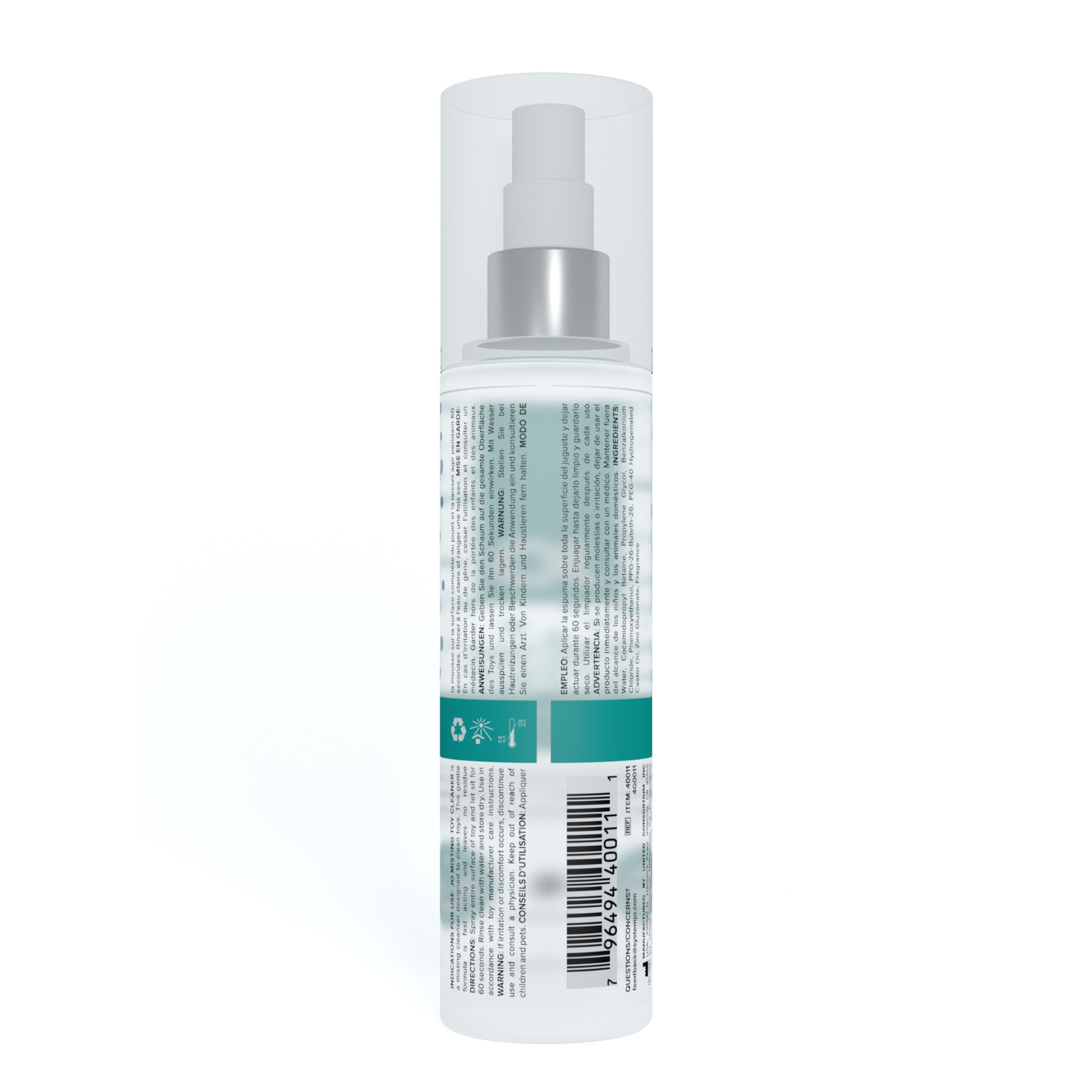 System JO Misting Toy Cleaner 120 ml Zweitbild