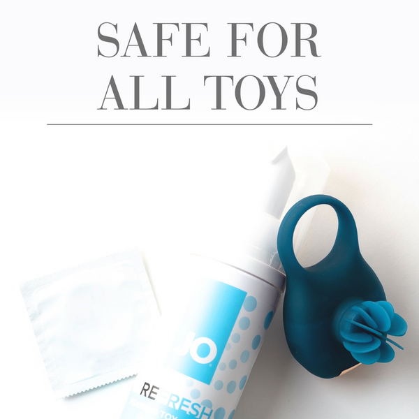 JO Refresh Foaming Toy Cleaner Fragrance Free - safe to use