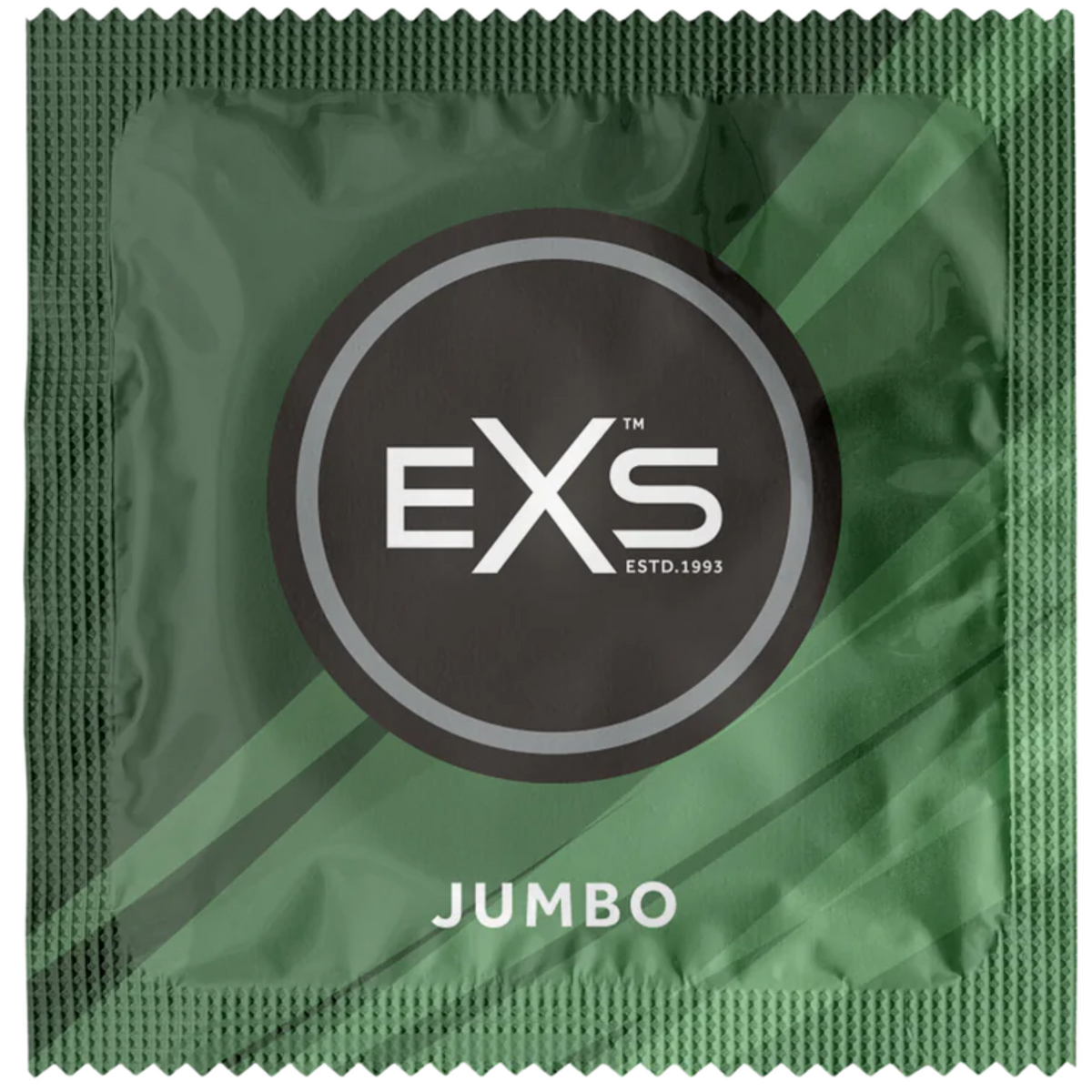 A shot of EXS Jumbo 69mm individual wrapper in a white background. Hauptbild