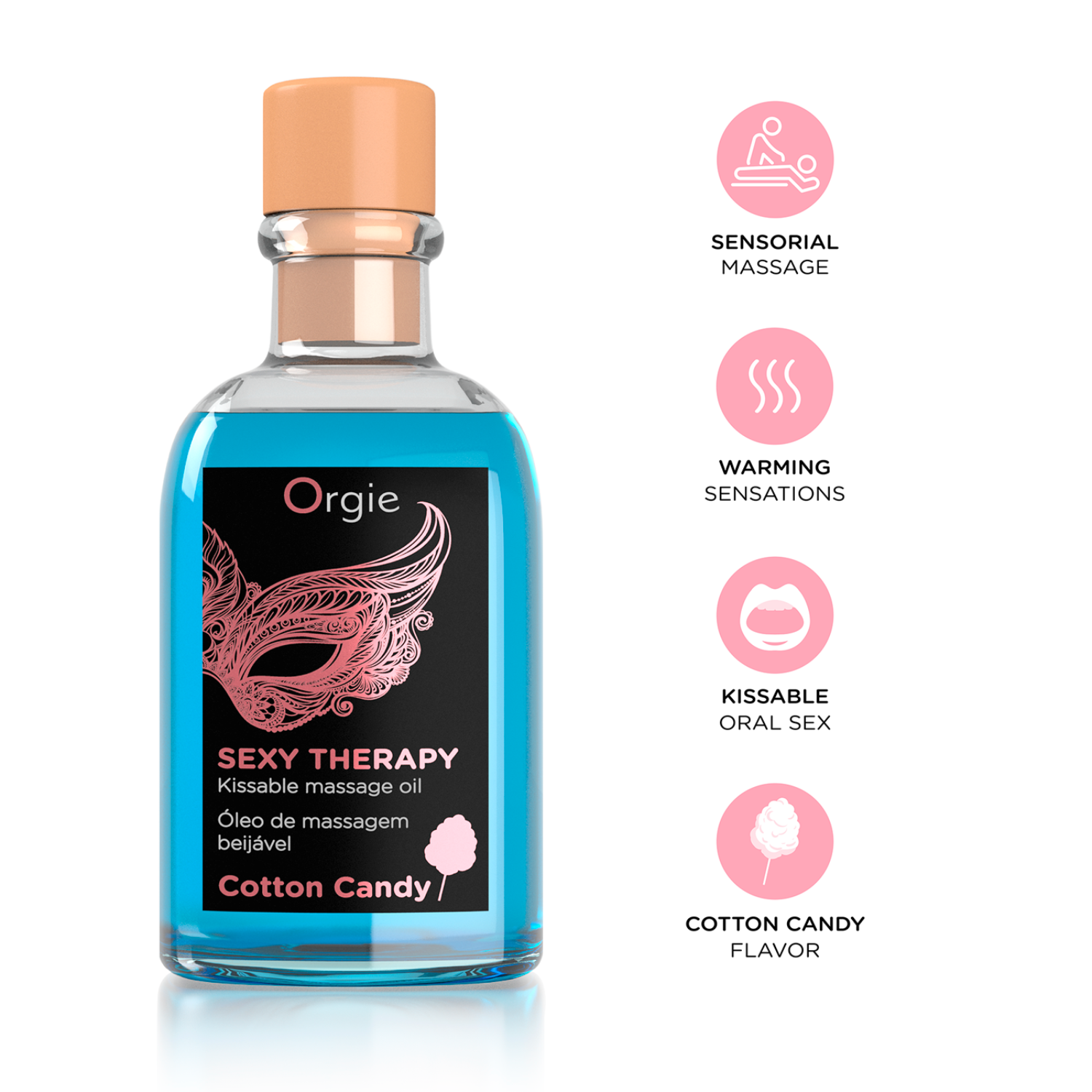 Orgie Sexy Therapy Massageset Zuckerwatte 100ml  Zweitbild